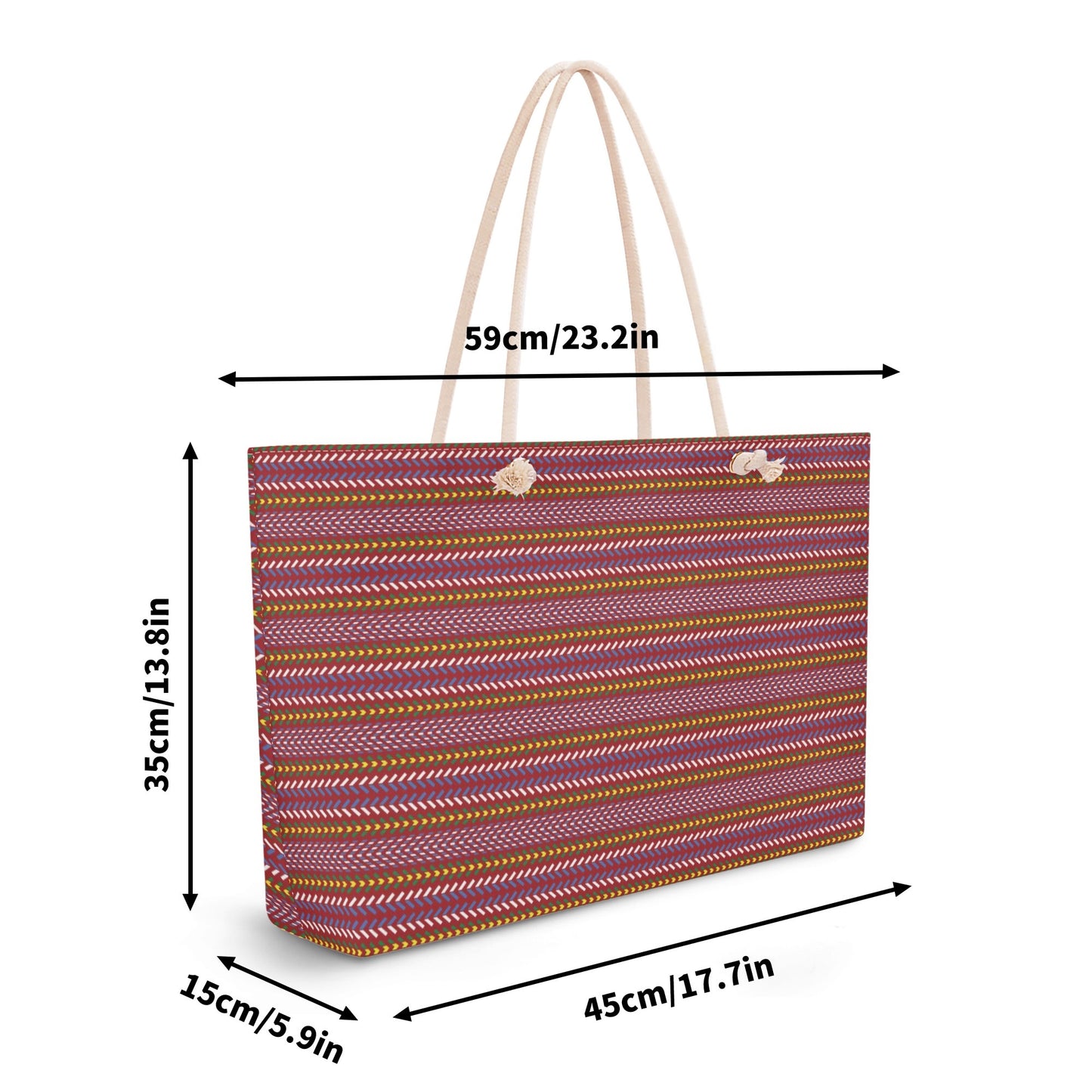 Métis Sash Print Weekender Tote Bag