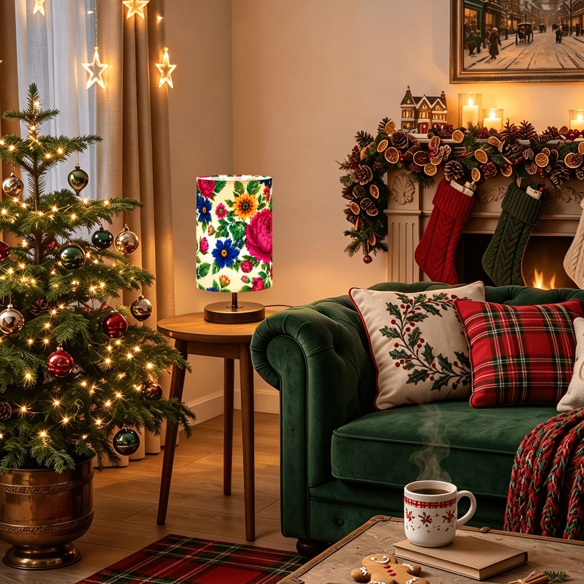 Snow Kokum Ambient Table Lamp
