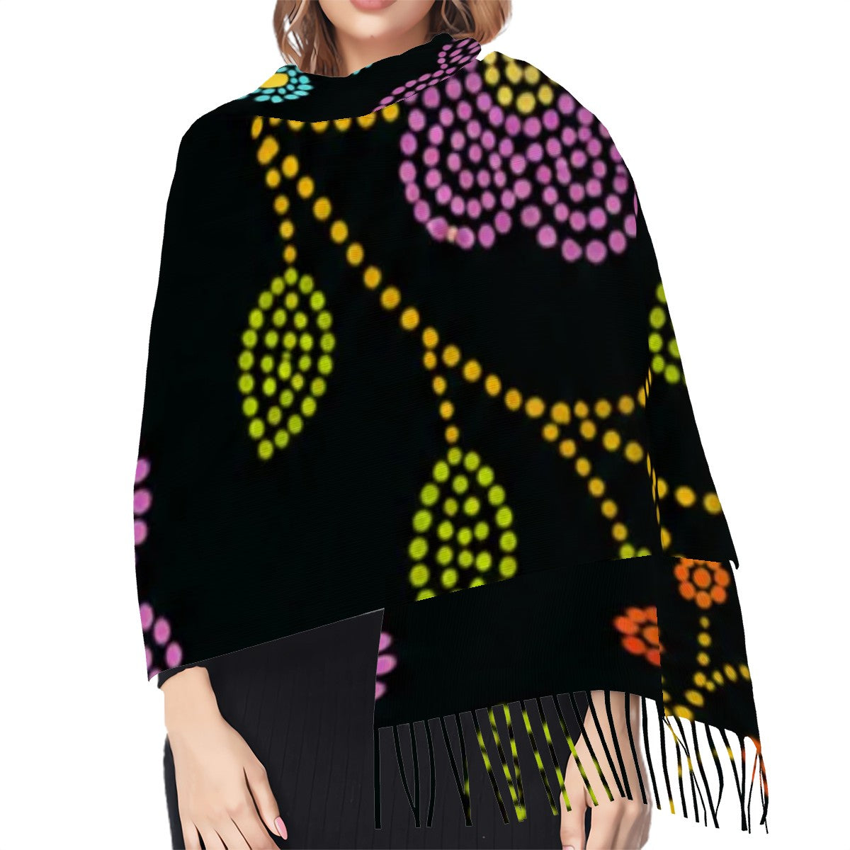 Prairie Bloom Infinity Scarf