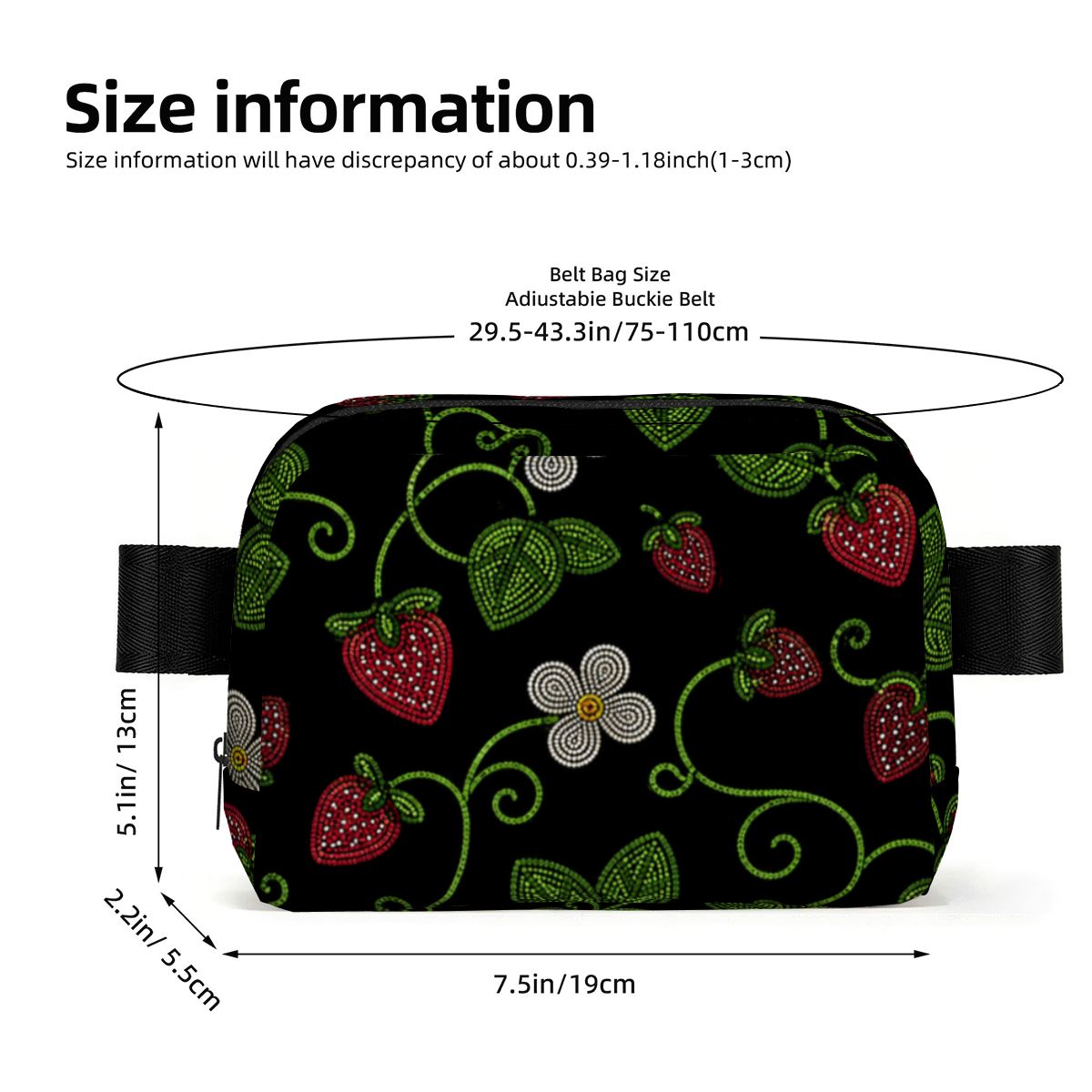 Wild Strawberry Fanny Pack
