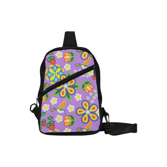 Lavender Meadow Adventure Sling Bag