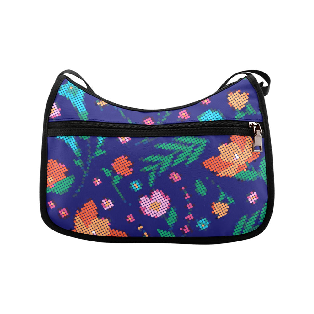 Métis Dotted Floral Shoulder Bag