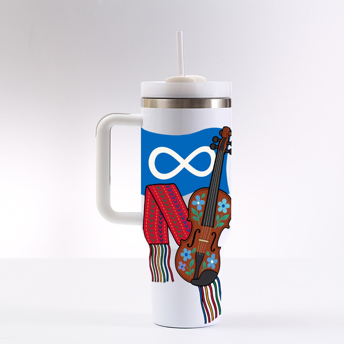 Métis Heritage 40 oz Travel Tumbler