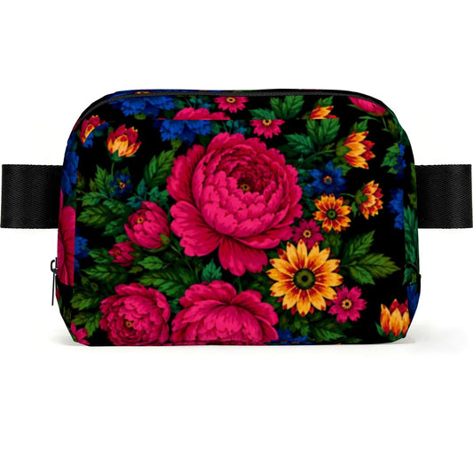 Midnight Kokum Floral Fanny Pack