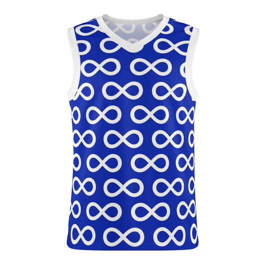 Men's Métis Infinity Print Basketball Jersey