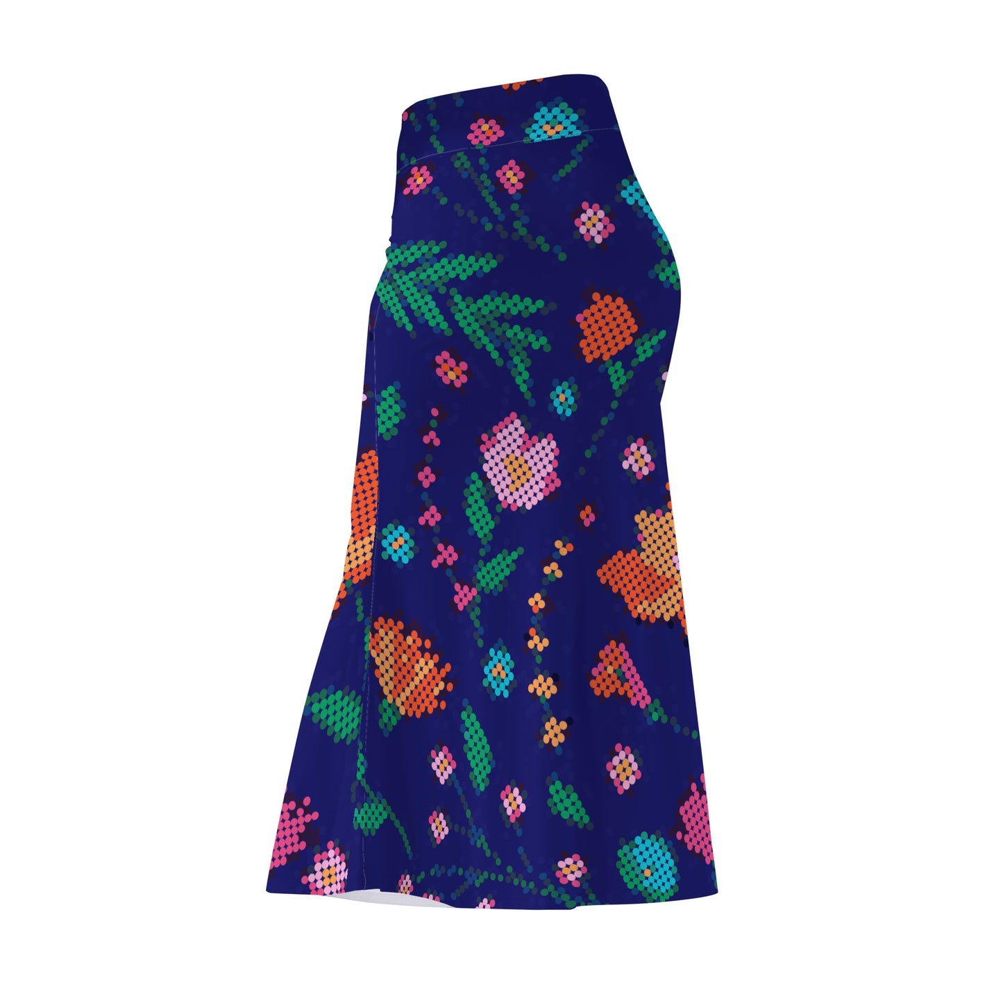 Women's Métis Digital Floral Long Skirt