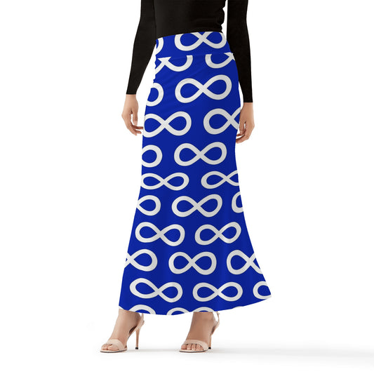 Women's Métis Infinity Print Long Skirt