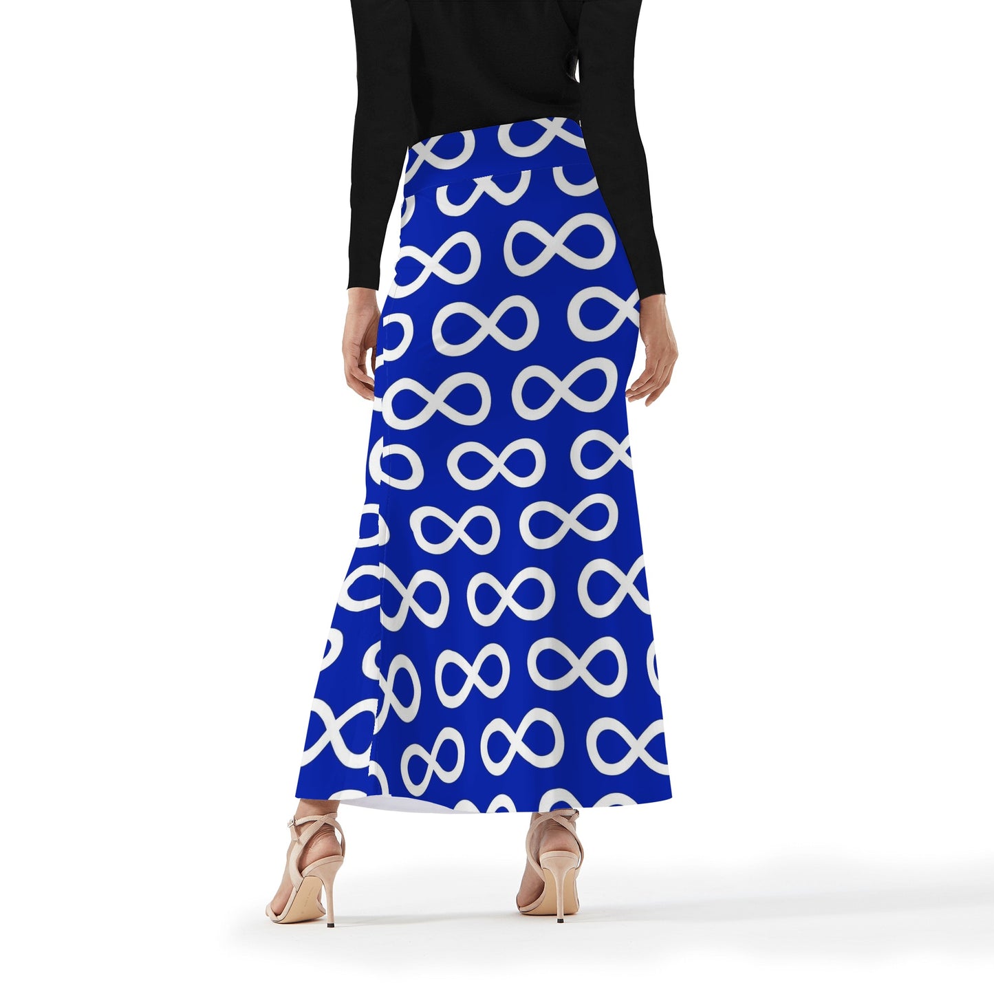 Women's Métis Infinity Print Long Skirt