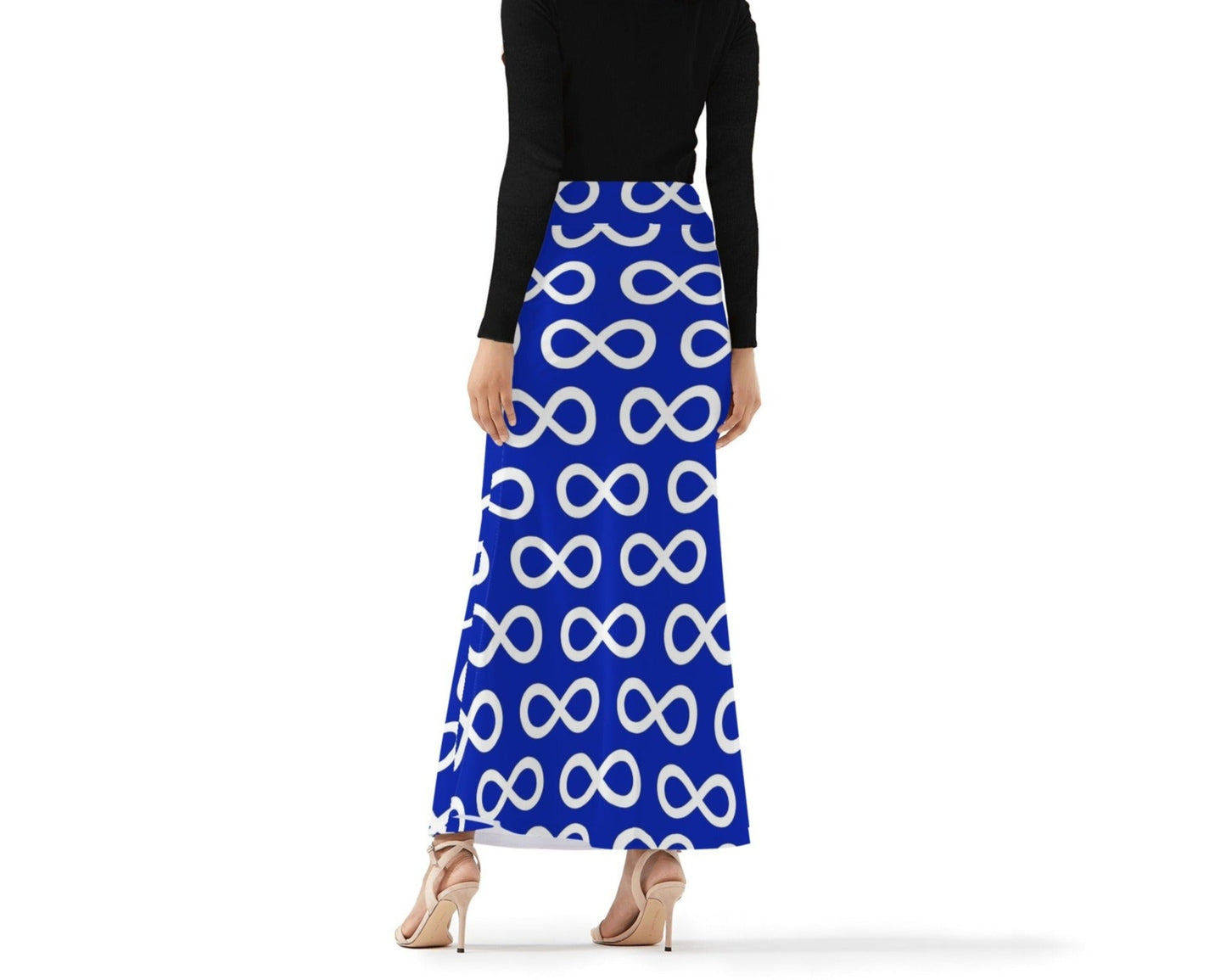 Women's Métis Infinity Print Long Skirt