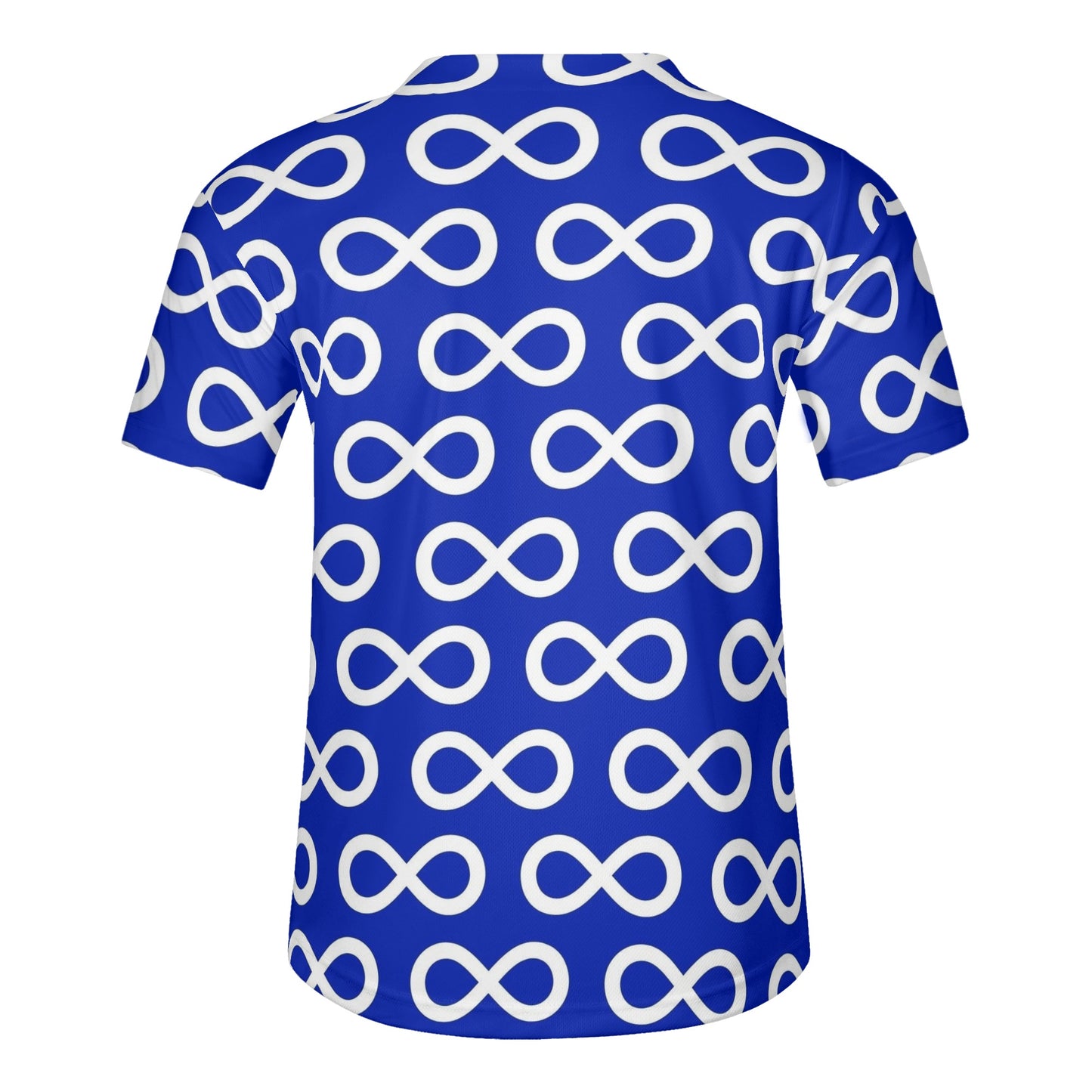 Men's Métis Infinity Print Baseball Jersey