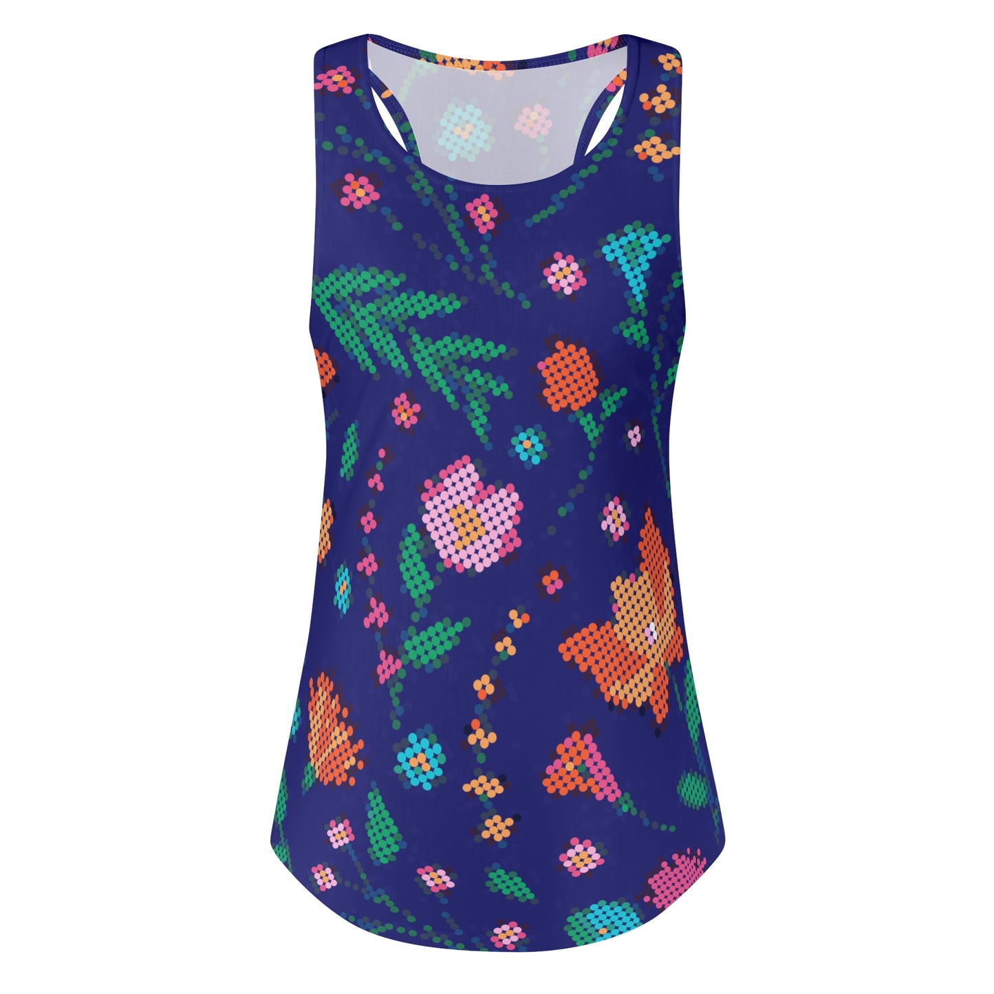 Women's Métis Digital Floral Beaded Tank Top