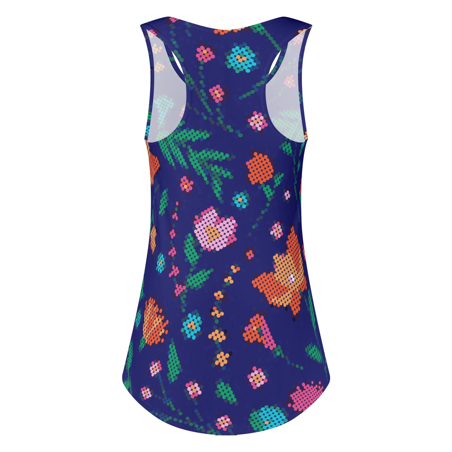 Women's Métis Digital Floral Beaded Tank Top