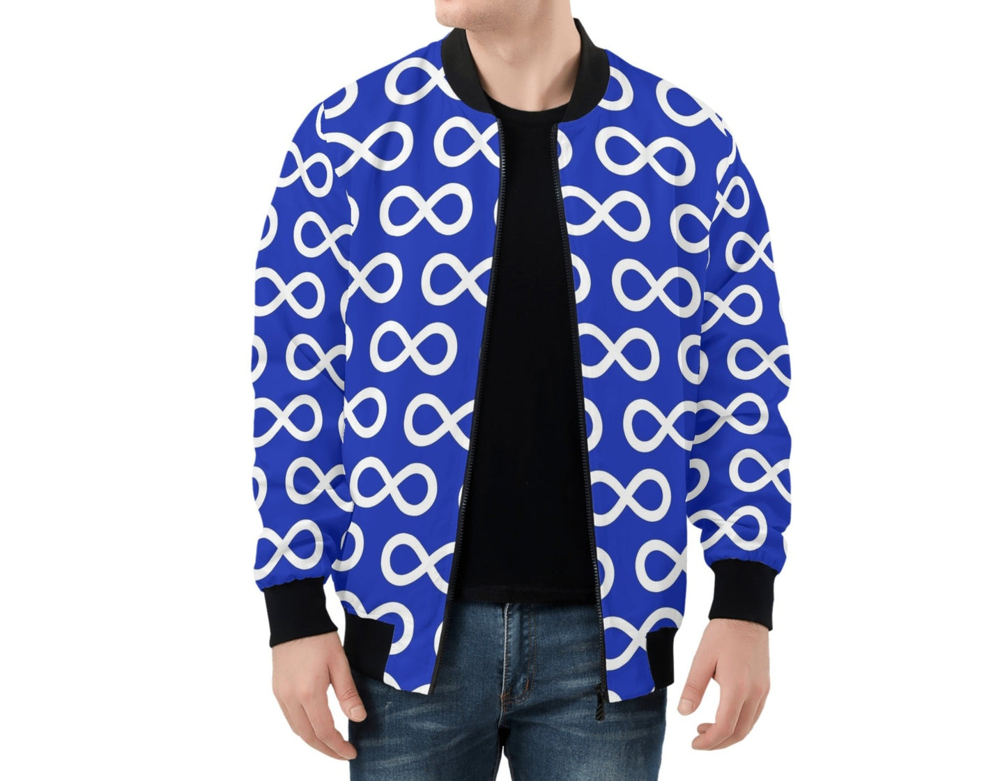 Men's Métis Infinity Zip Up Lightweight Bomber Jacket