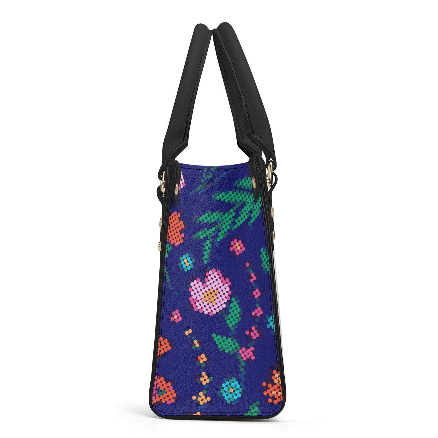 Métis Digital Dotted Floral Handbag