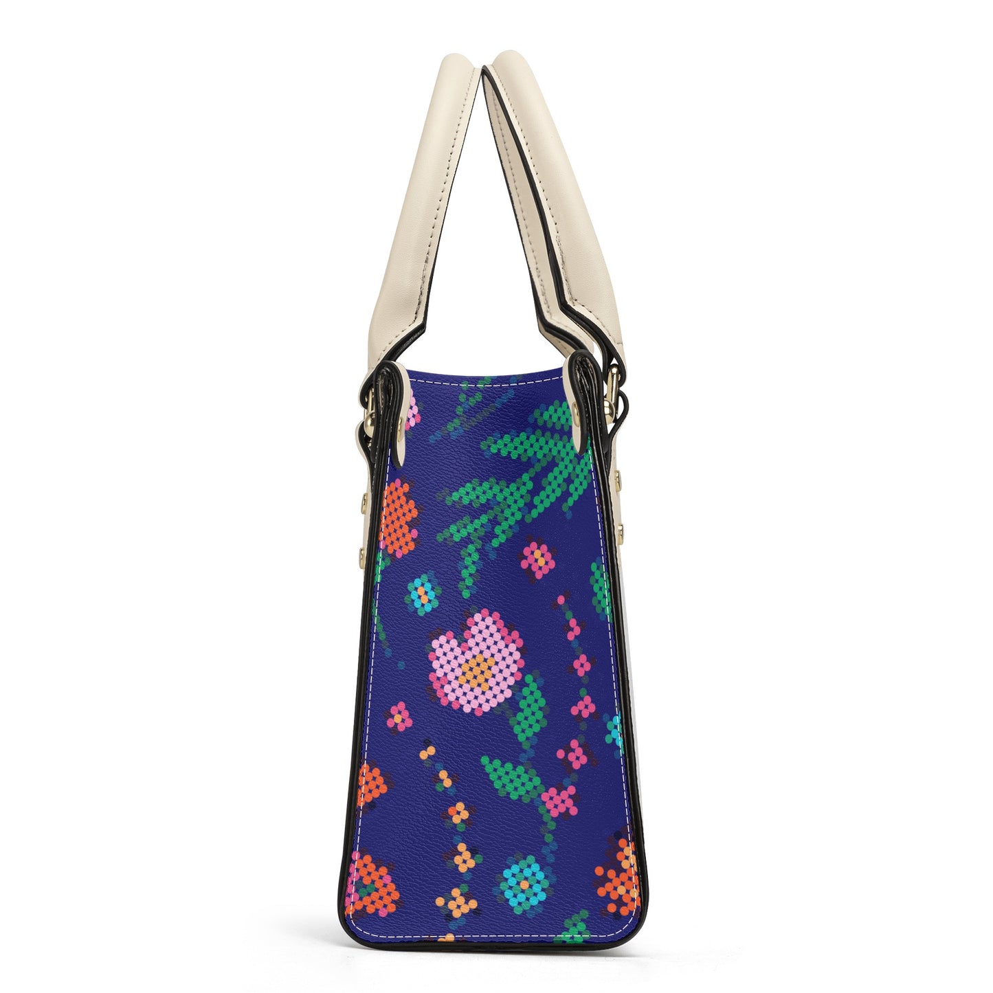 Métis Digital Dotted Floral Handbag