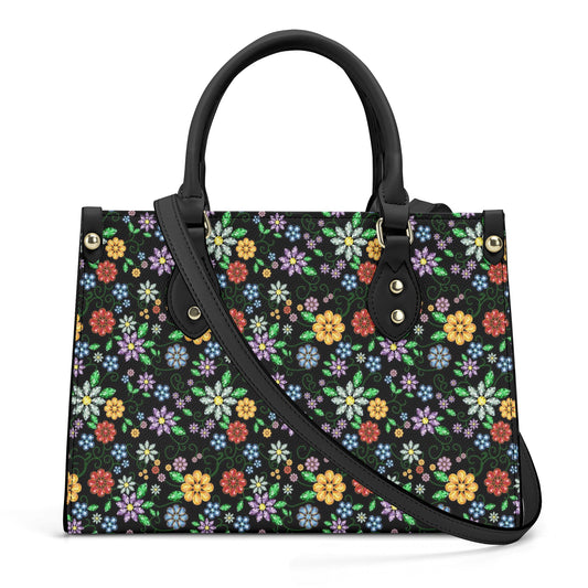 Métis Inspired Floral Handbag