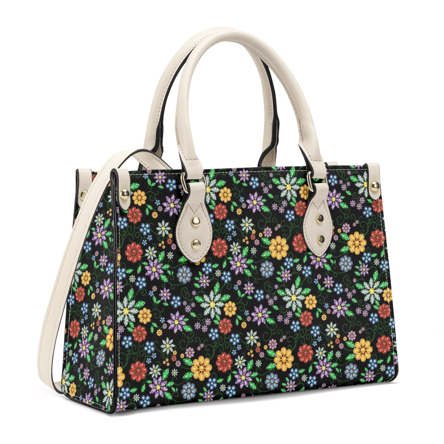 Métis Inspired Floral Handbag