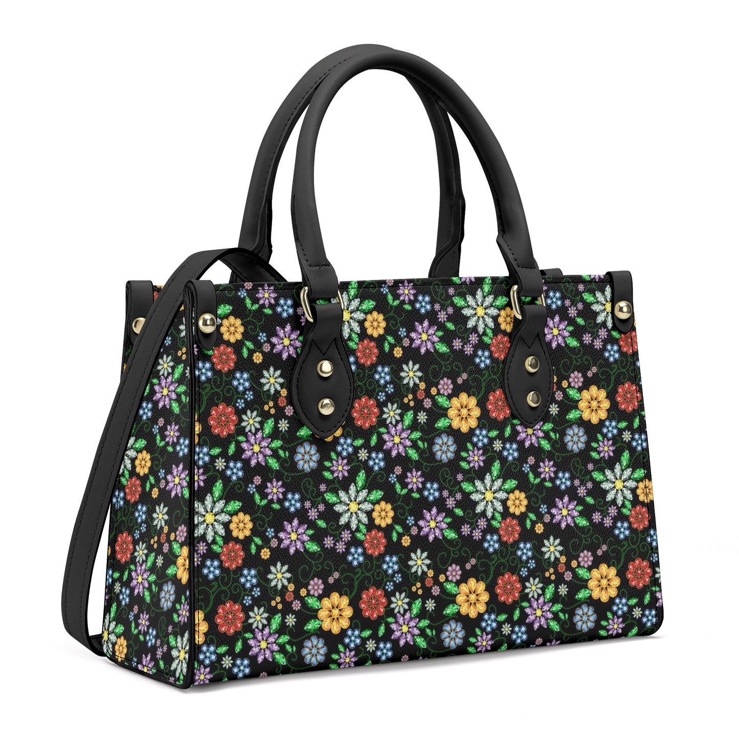 Métis Inspired Floral Handbag