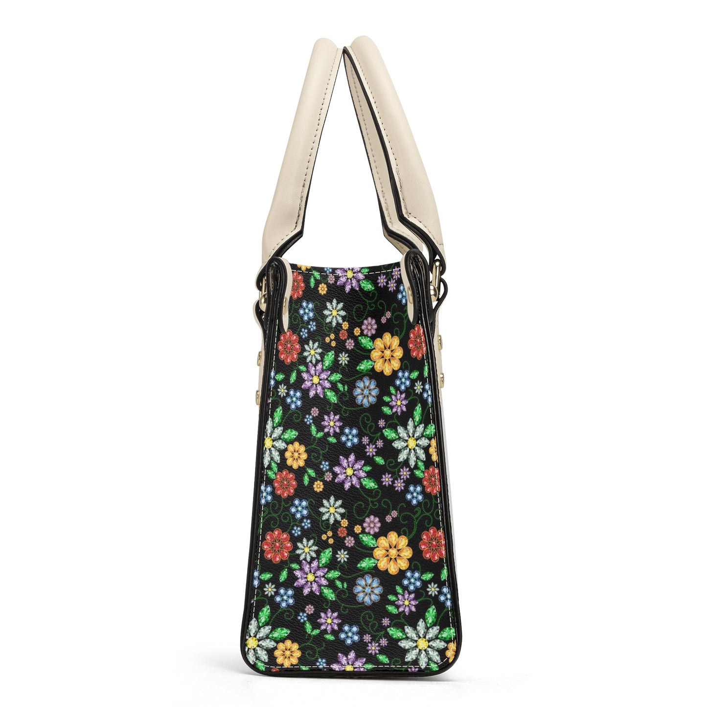 Métis Inspired Floral Handbag