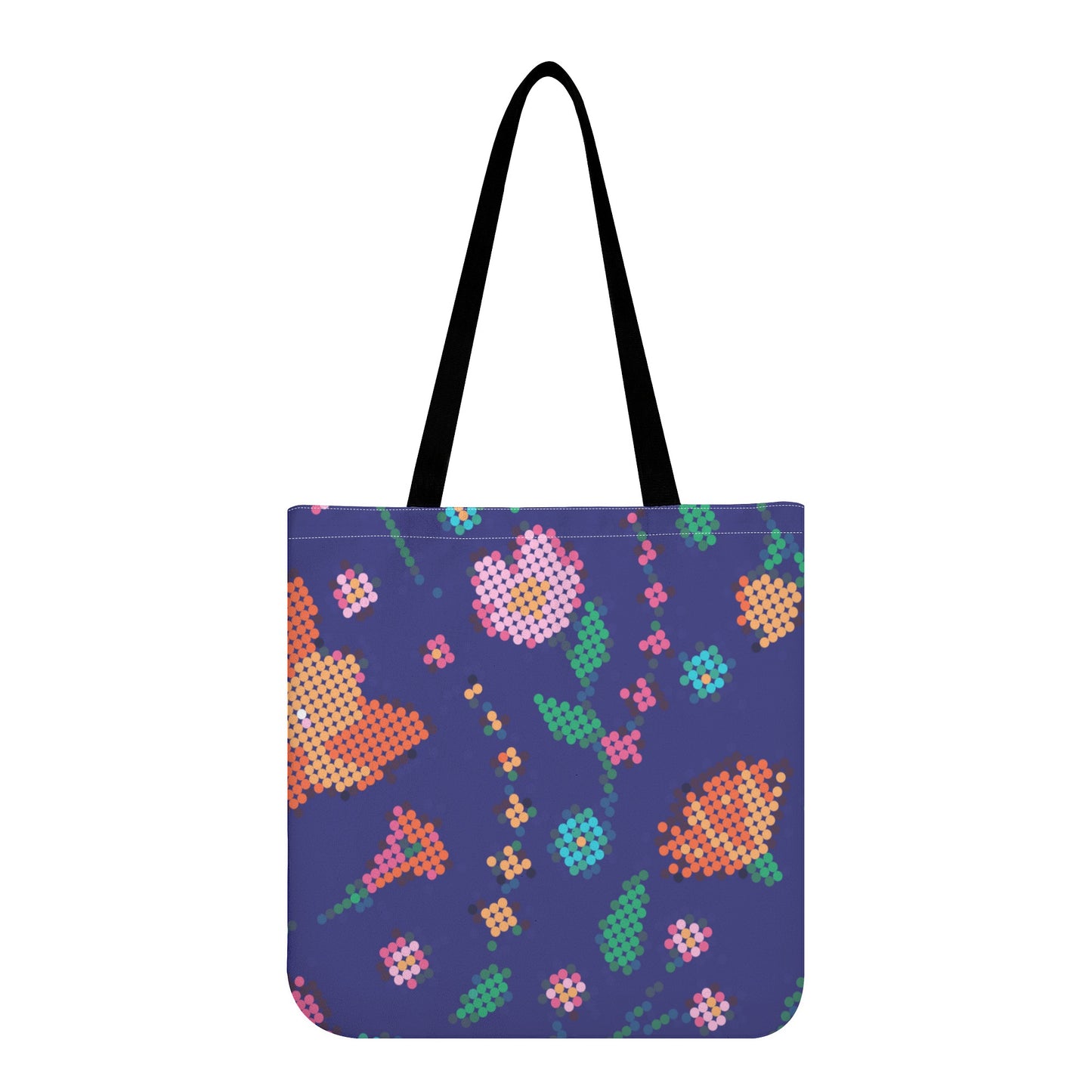 Métis Digital Dotted Floral Tote Bag