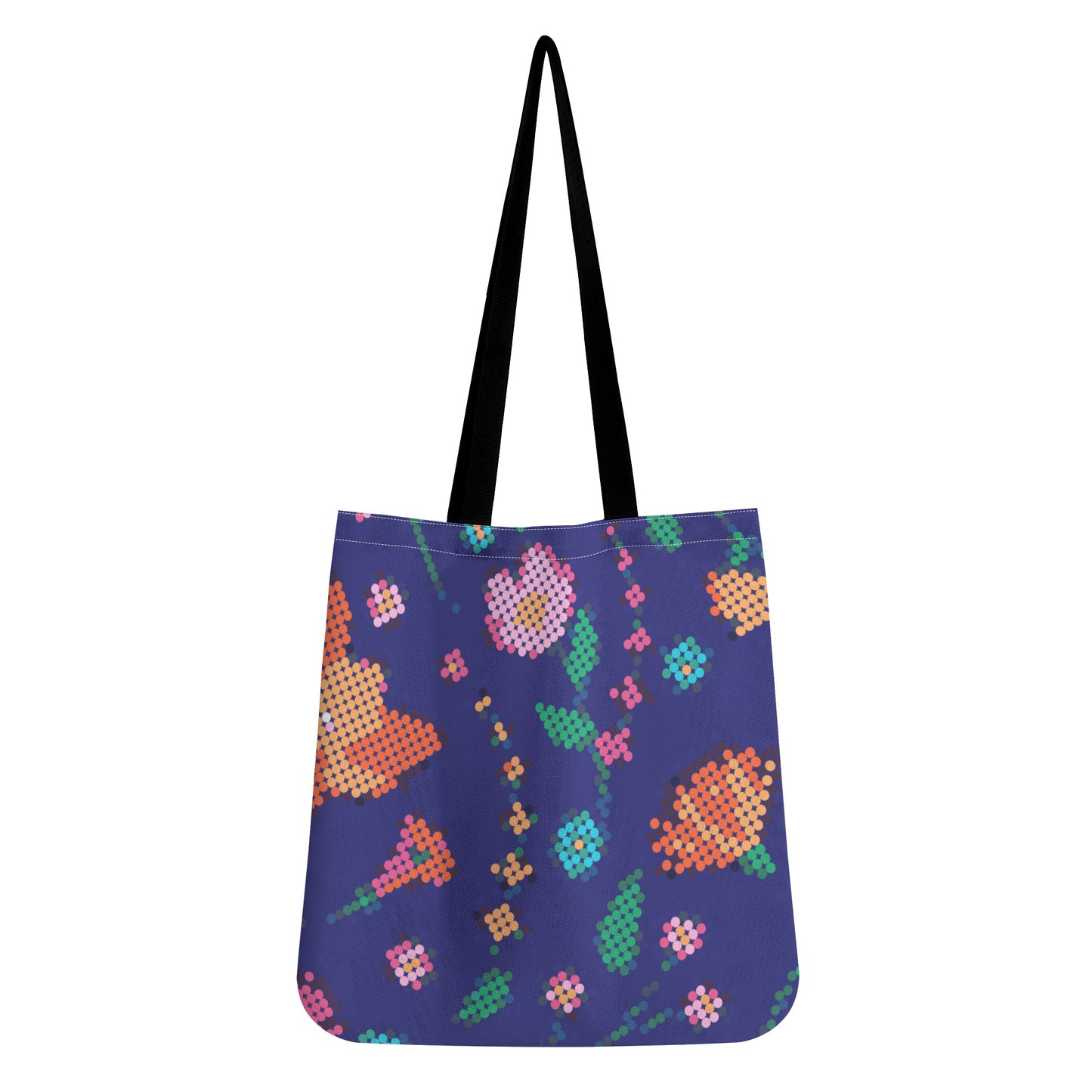 Métis Digital Dotted Floral Tote Bag