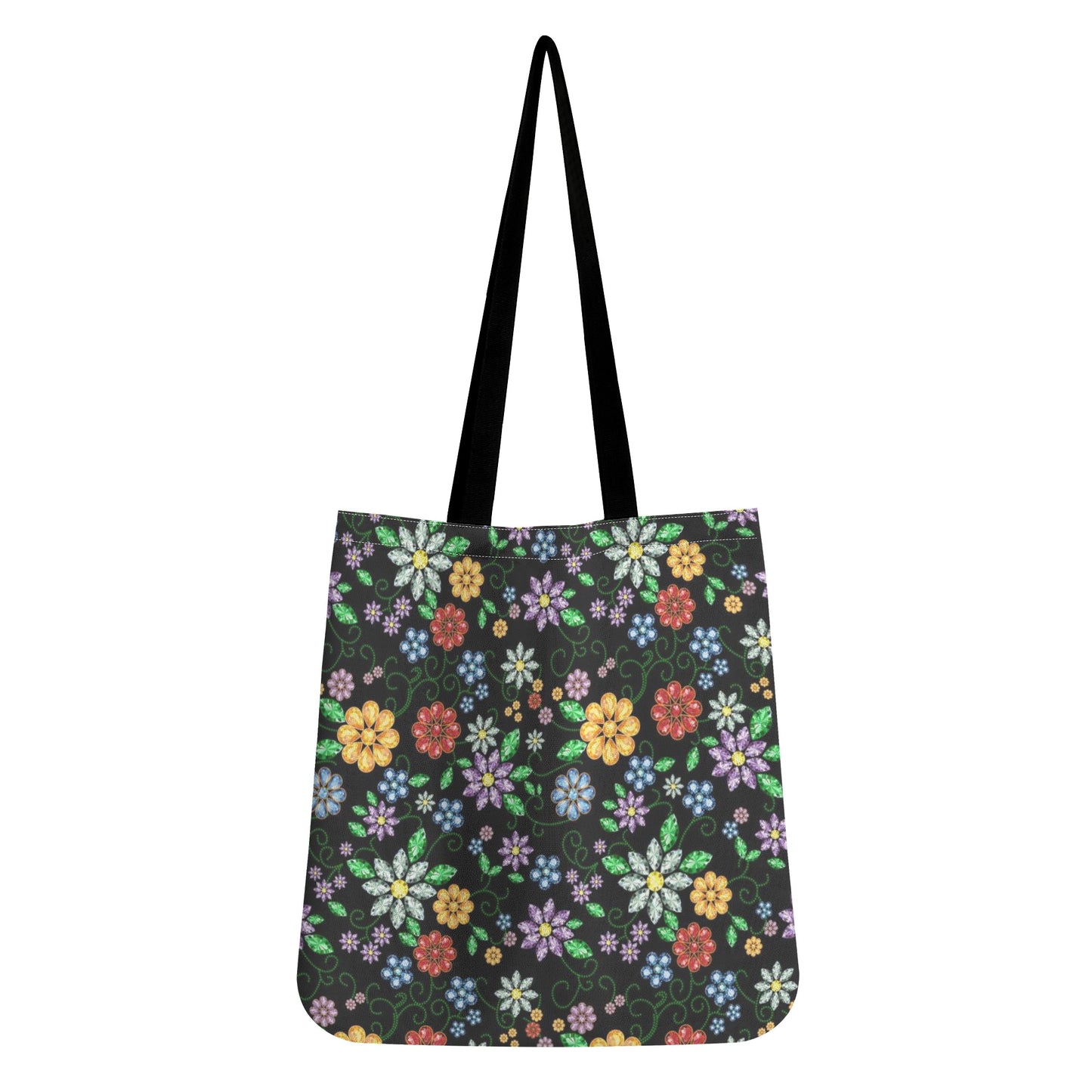 Métis Inspired Floral Tote Bag