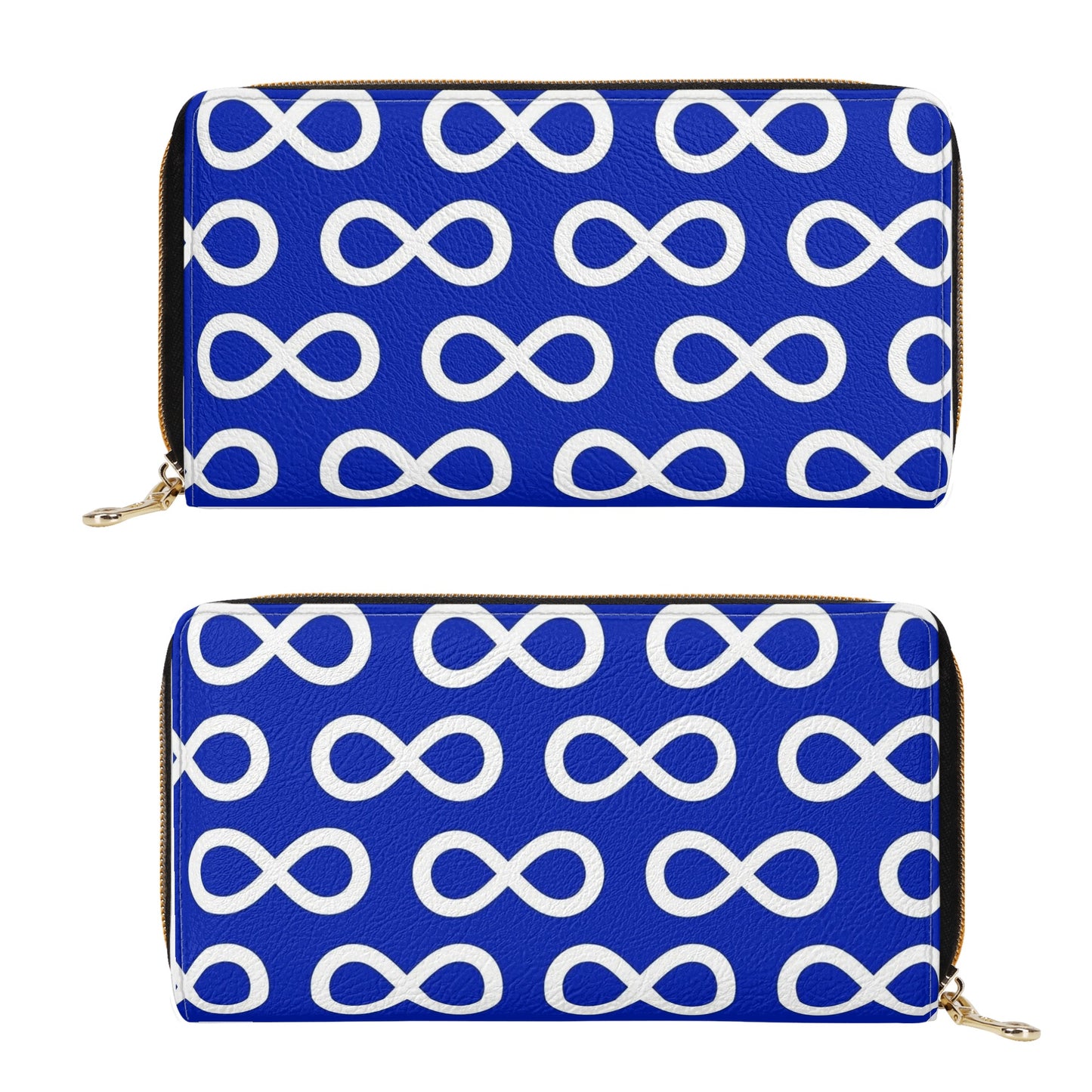 Métis Infinity PU Zipper Wallet