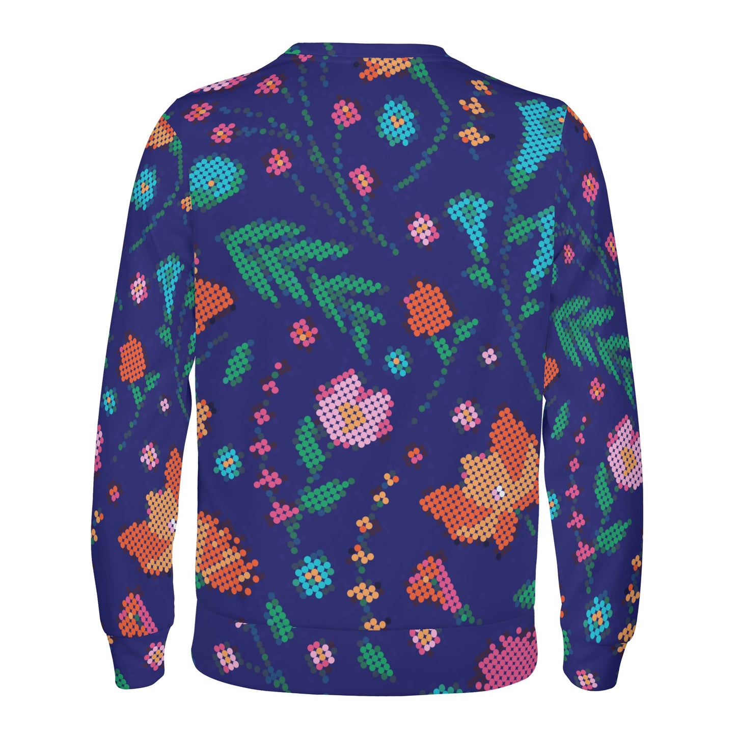 Children's Métis Digital Dotted Floral Sweater