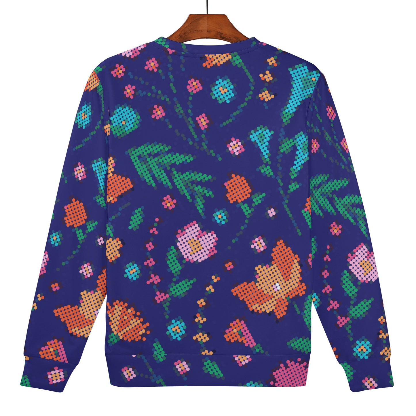 Children's Métis Digital Dotted Floral Sweater