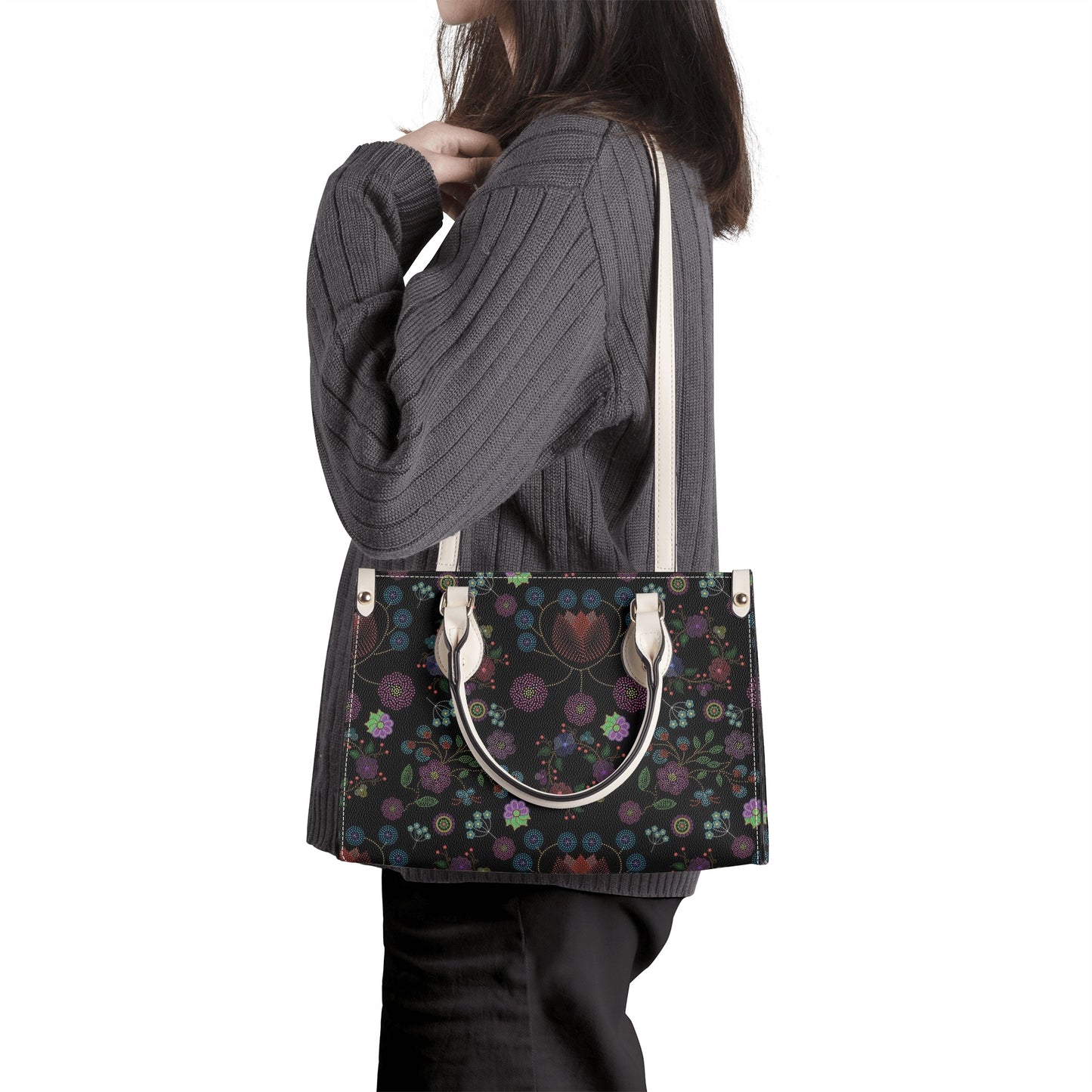 Métis Floral Dotted Handbag