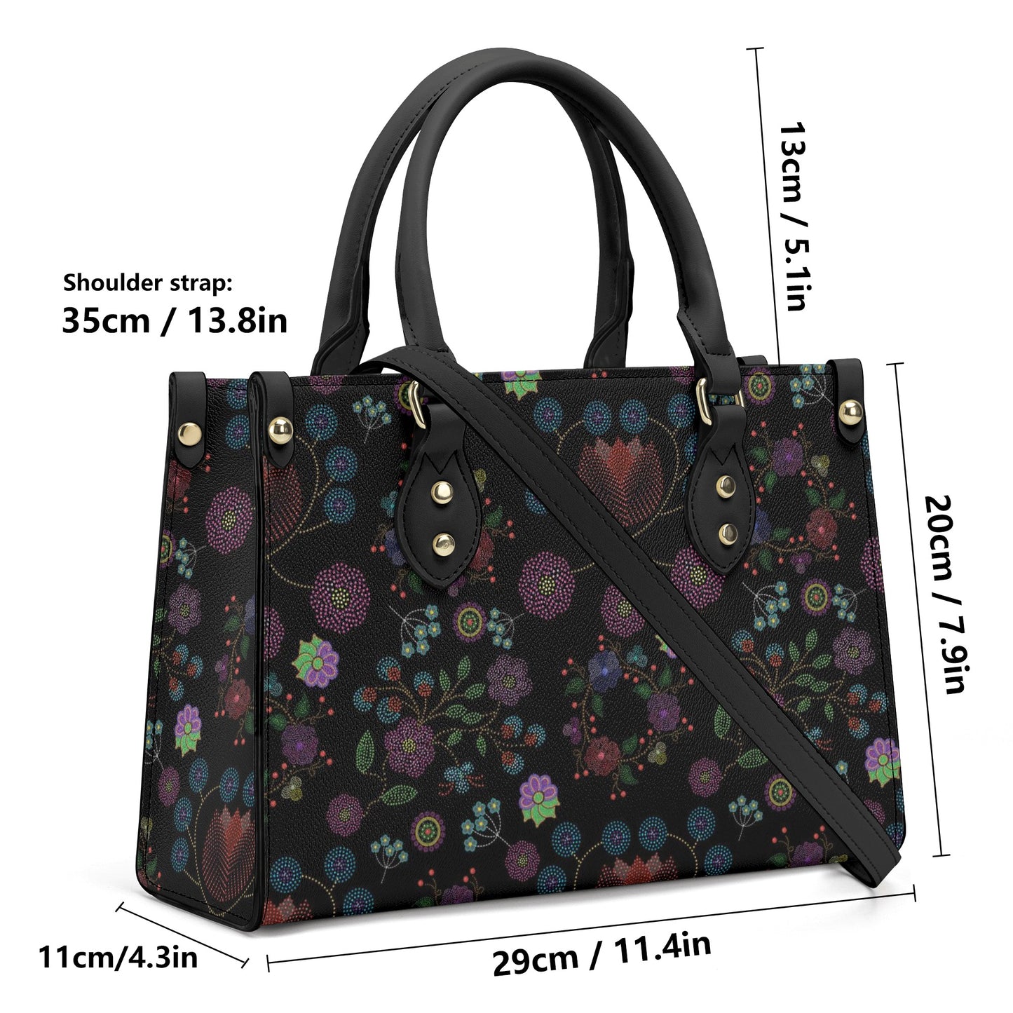 Métis Floral Dotted Handbag