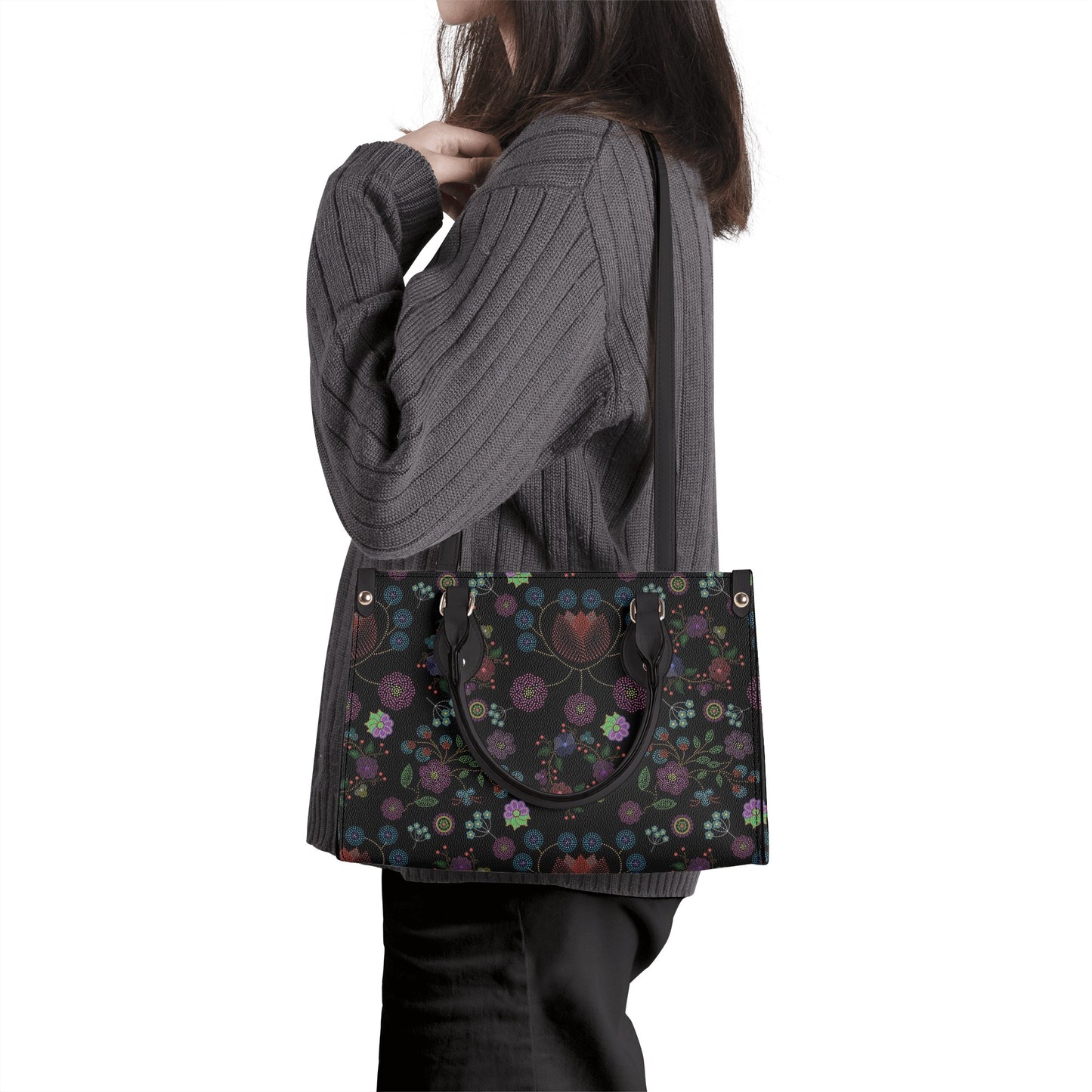 Métis Floral Dotted Handbag