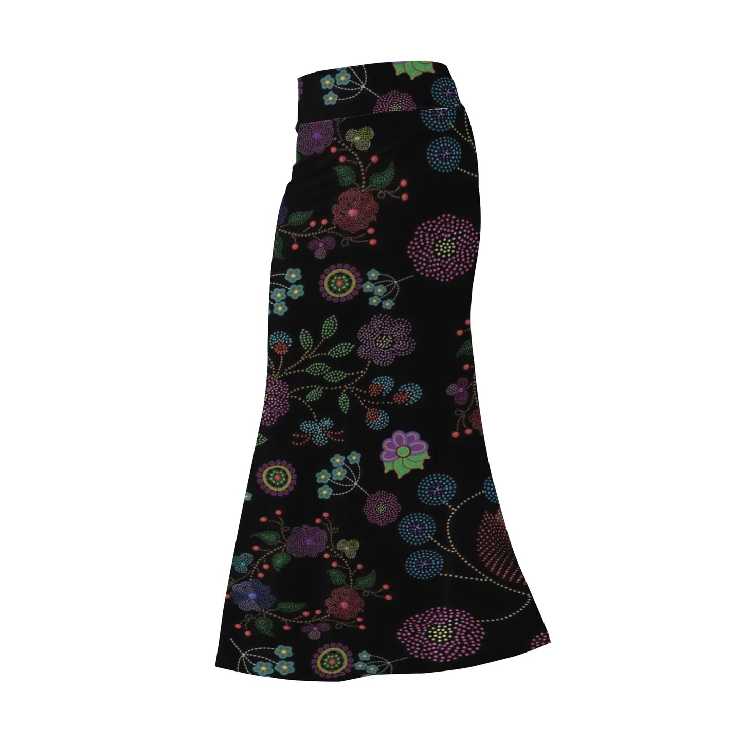 Women's Métis Floral Dotted Skirt