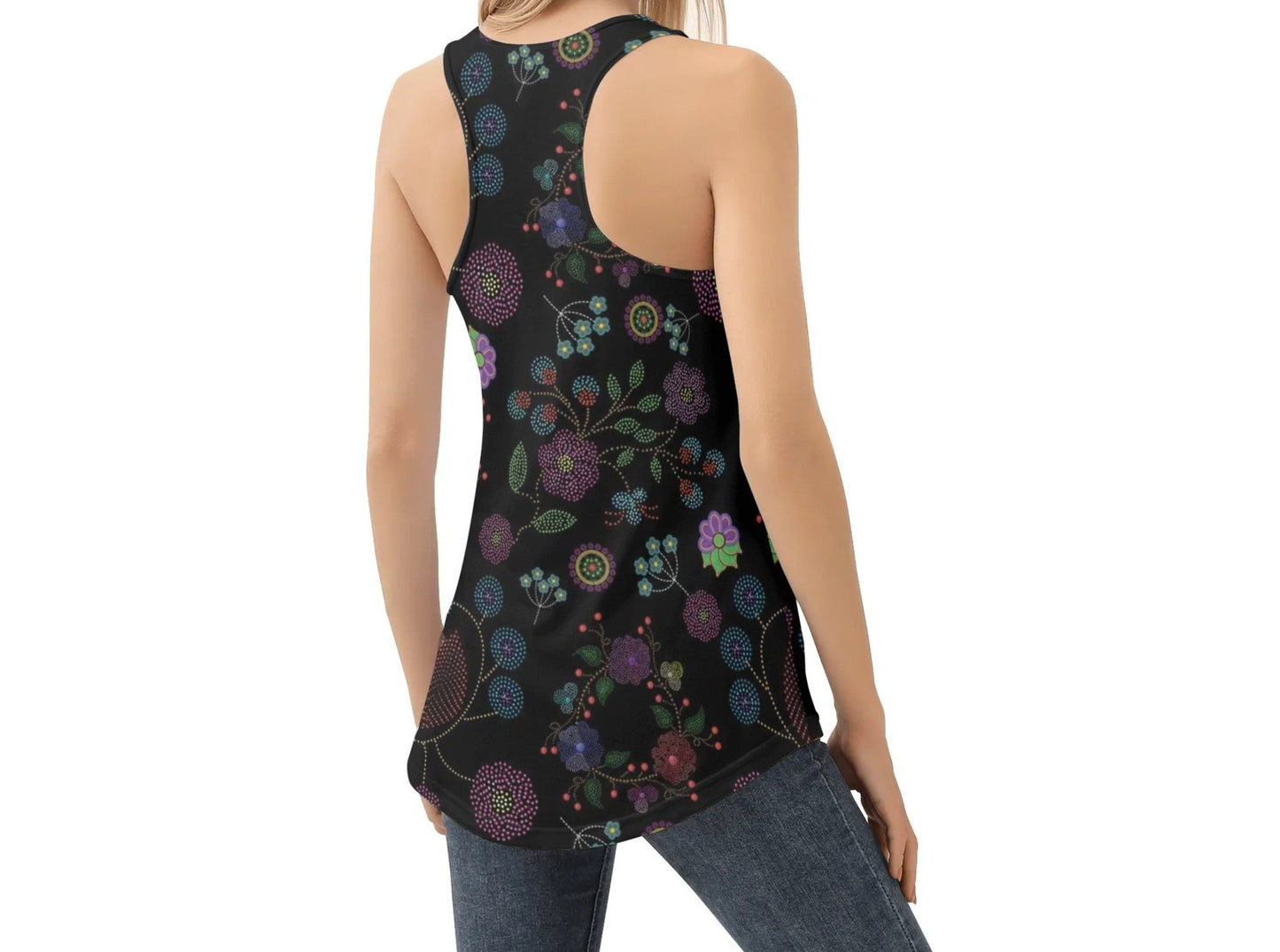 Women's Métis Floral Dotted Tank Top