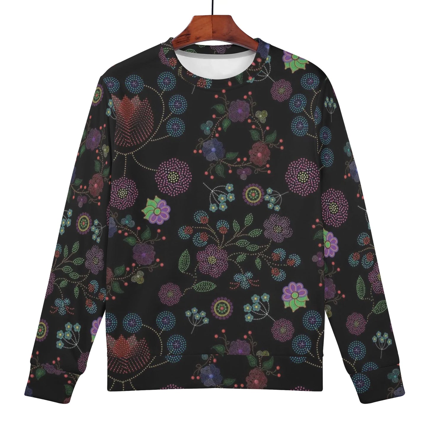 Children's Métis Floral Dotted Sweater