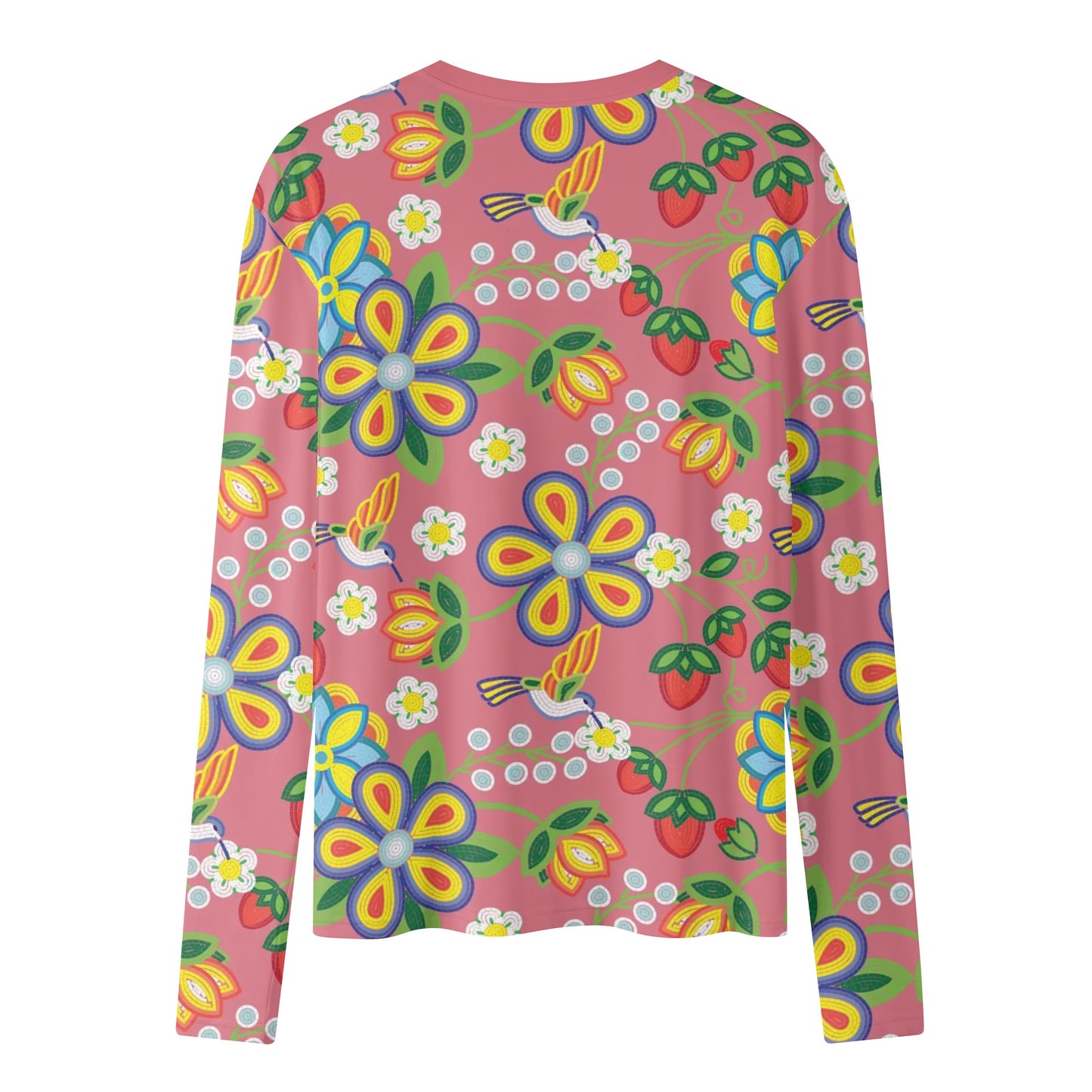 Women's Métis Floral Beaded Long Sleeve T-Shirt