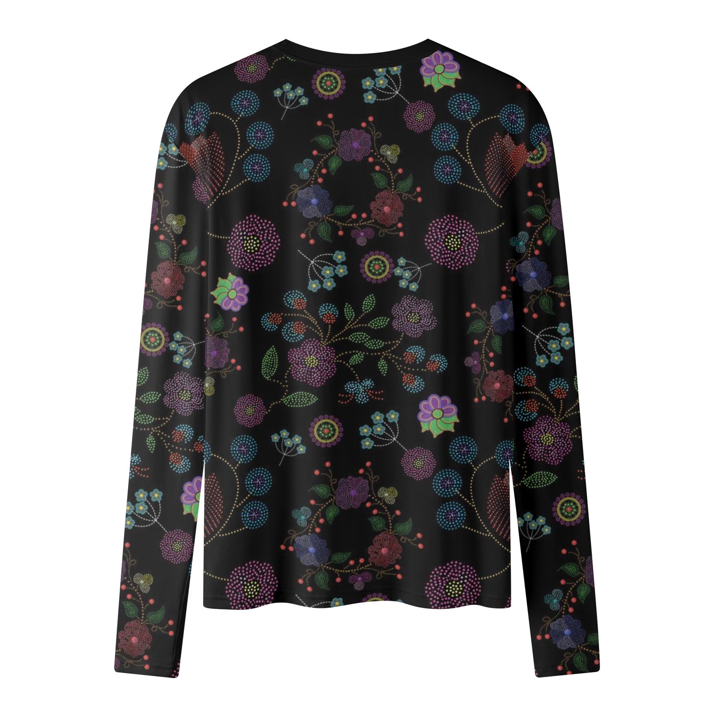 Women's Métis Floral Dotted Long Sleeve T-Shirt