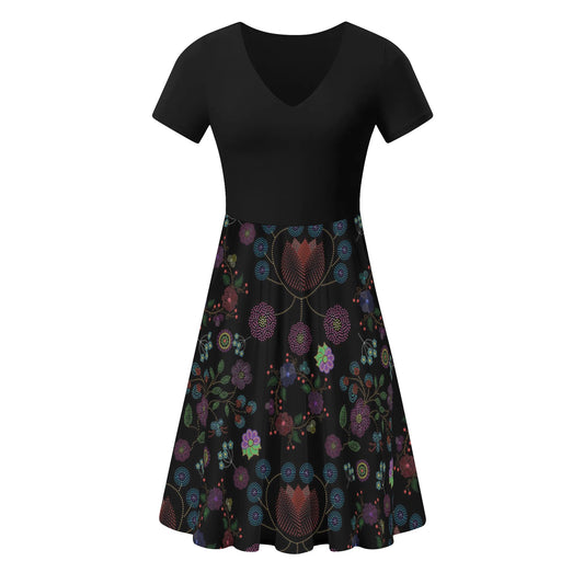 Women's Métis Floral Dotted Summer Dress