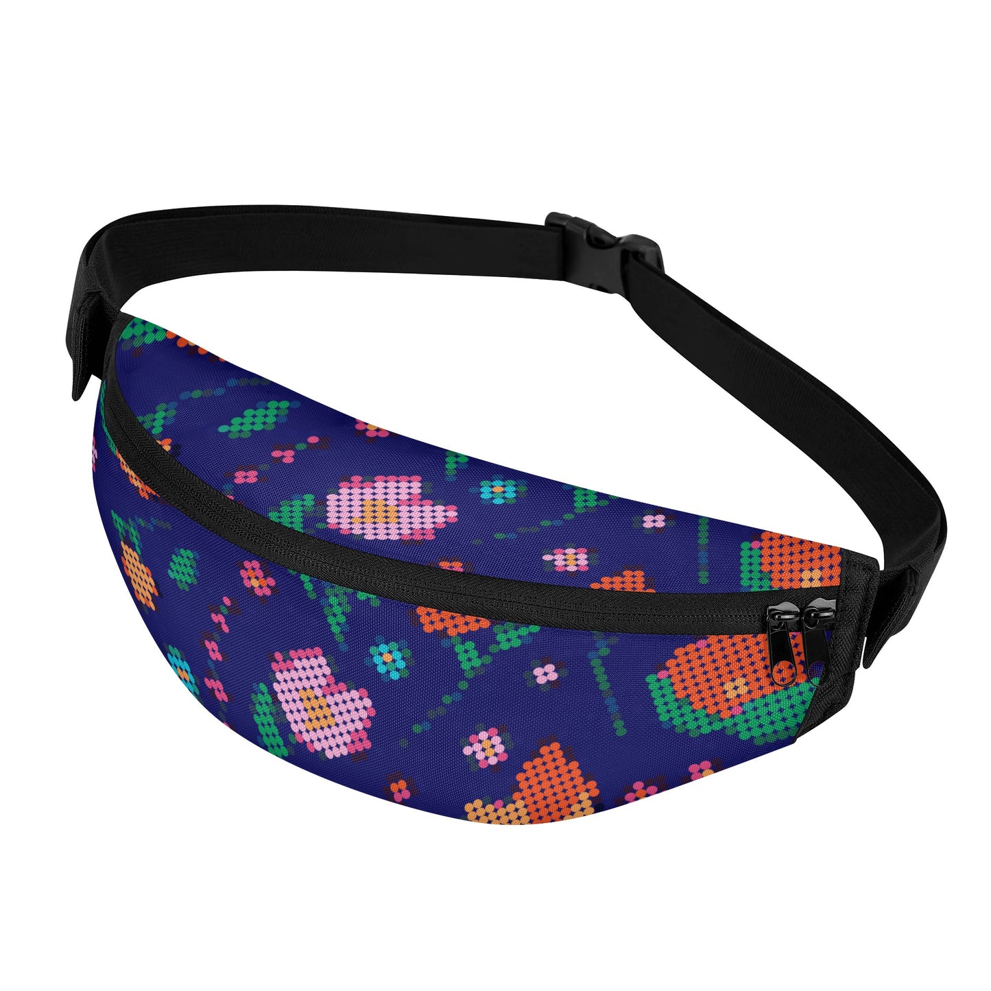 Métis Digital Dotted Floral Fanny Pack