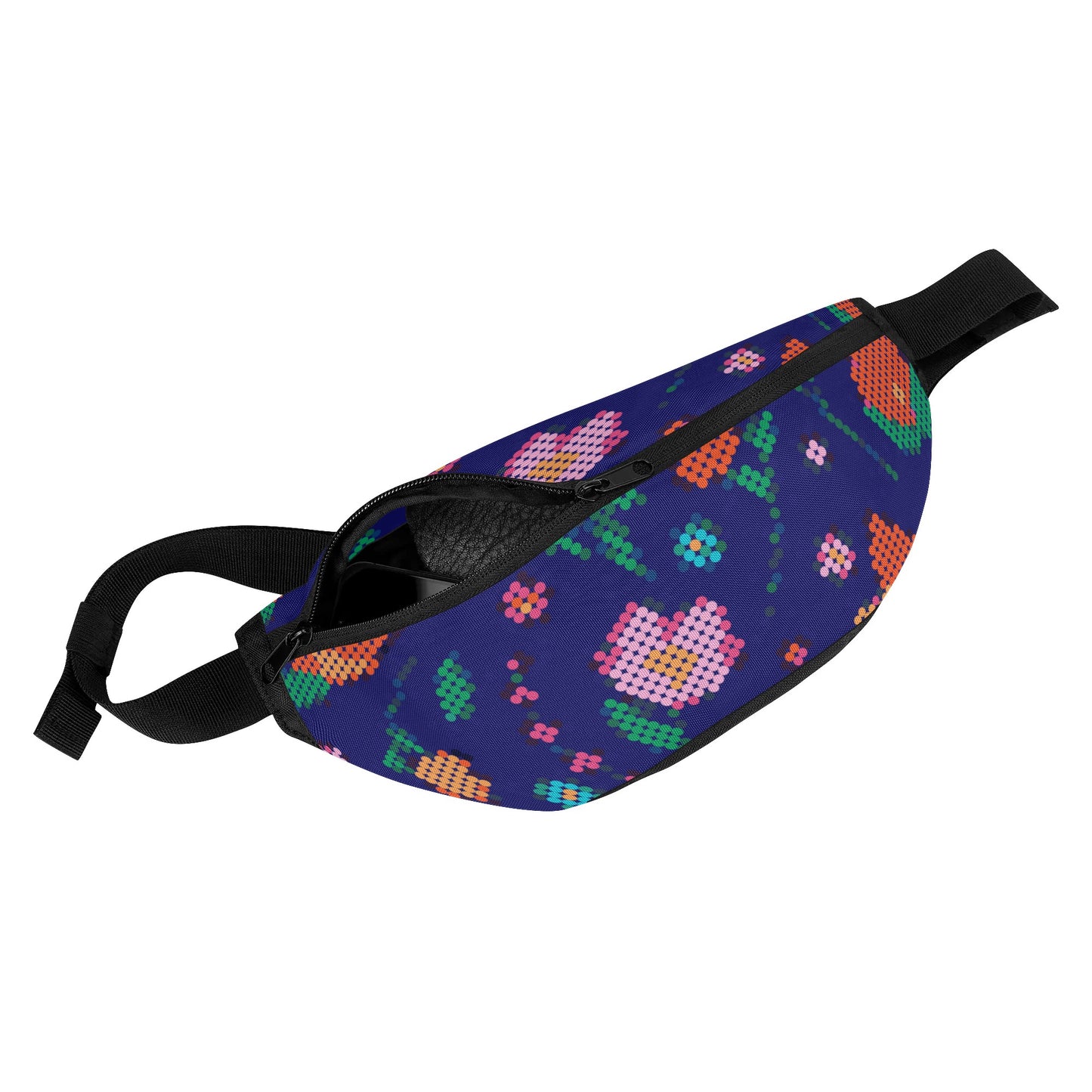 Métis Digital Dotted Floral Fanny Pack