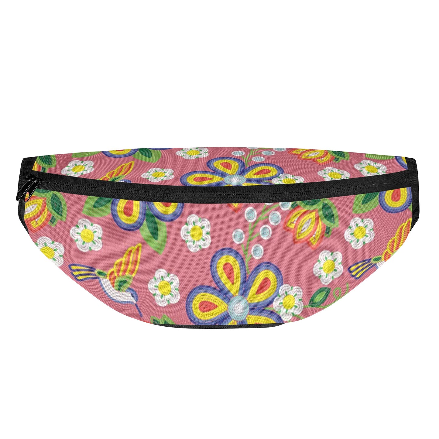 Métis Floral Beaded Fanny Pack