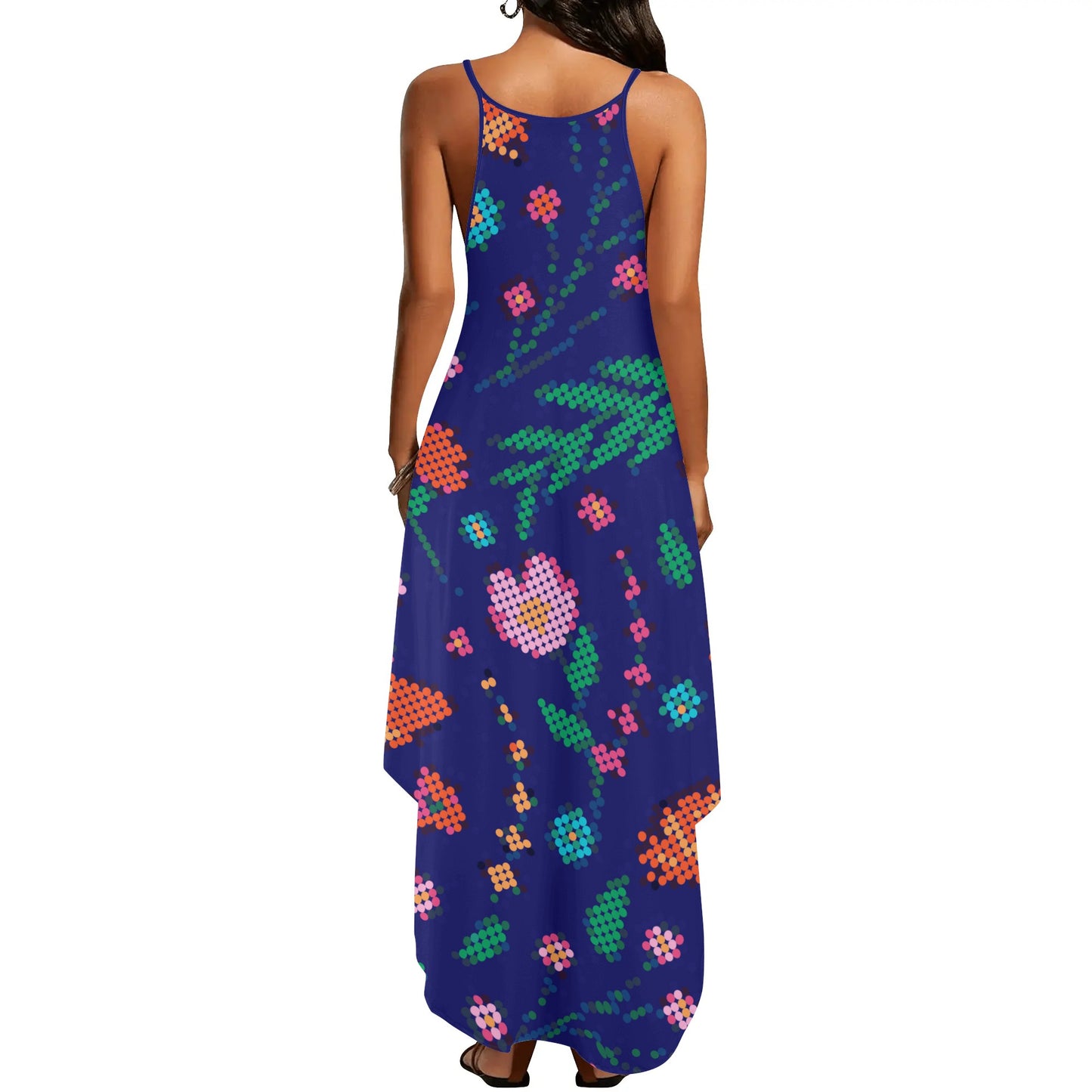 Women's Métis Digital Floral Sleeveless Maxi Dress