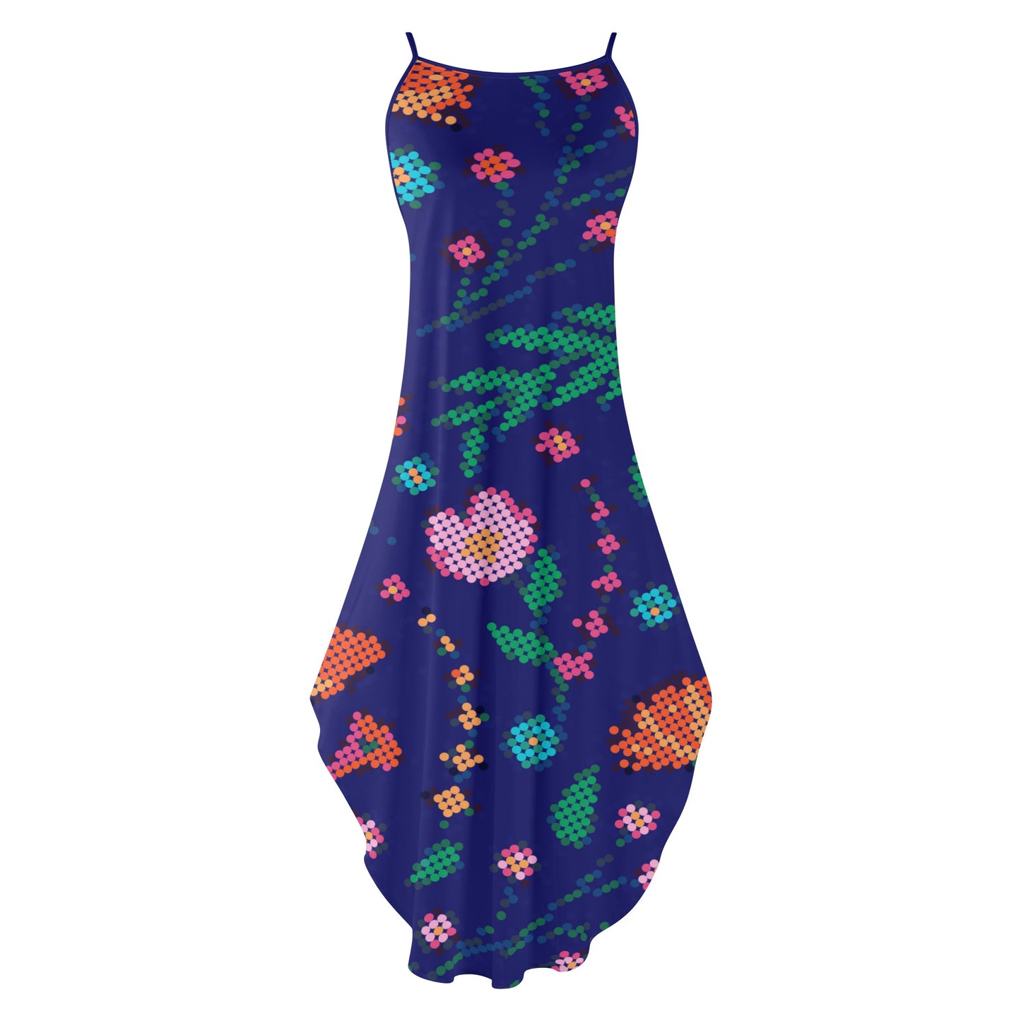 Women's Métis Digital Floral Sleeveless Maxi Dress