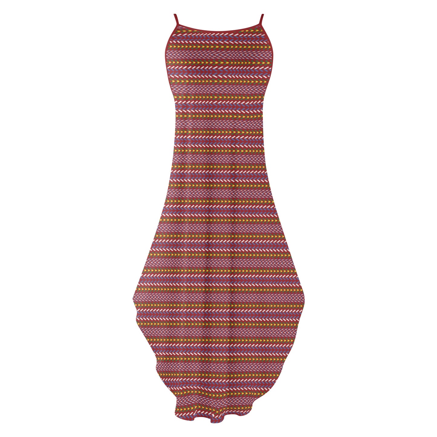 Women's Métis Sash Sleeveless Maxi Dress