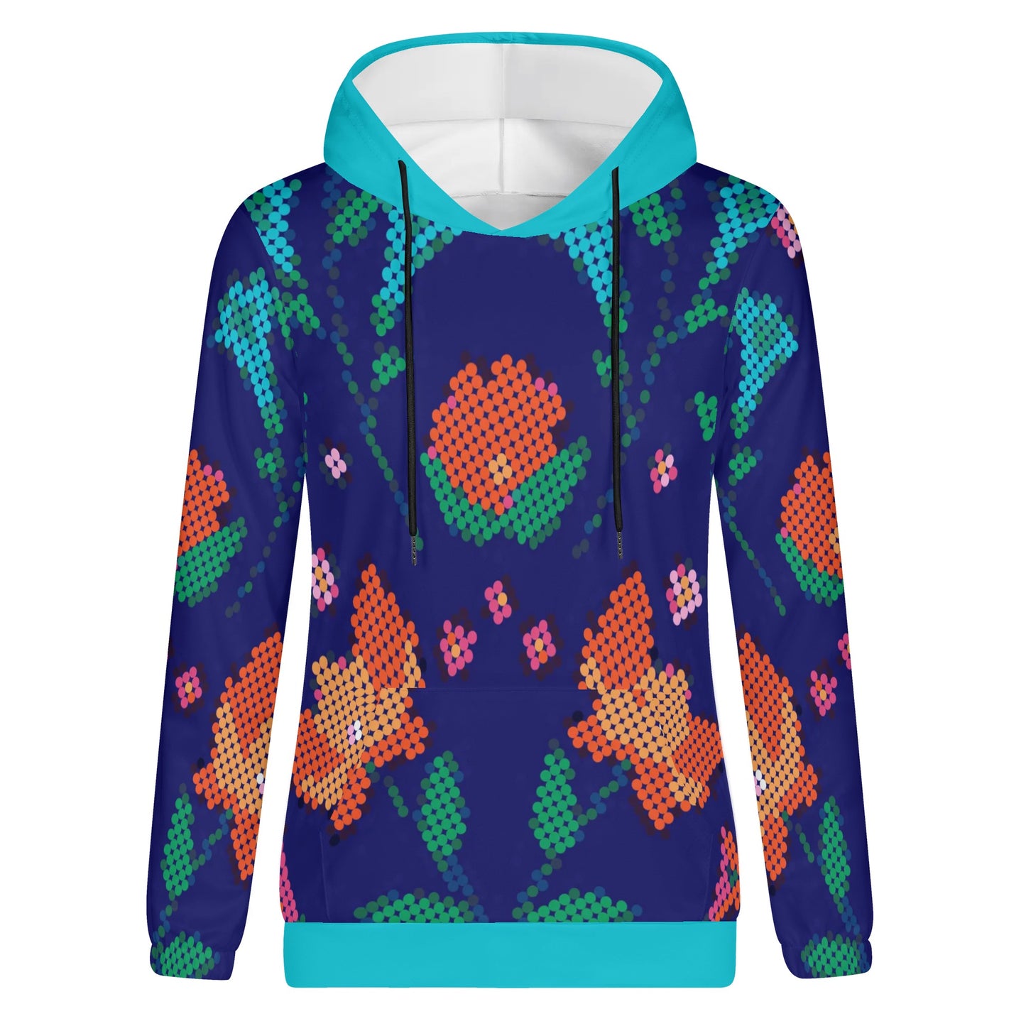 Women's Métis Digital Floral Pullover Hoodie