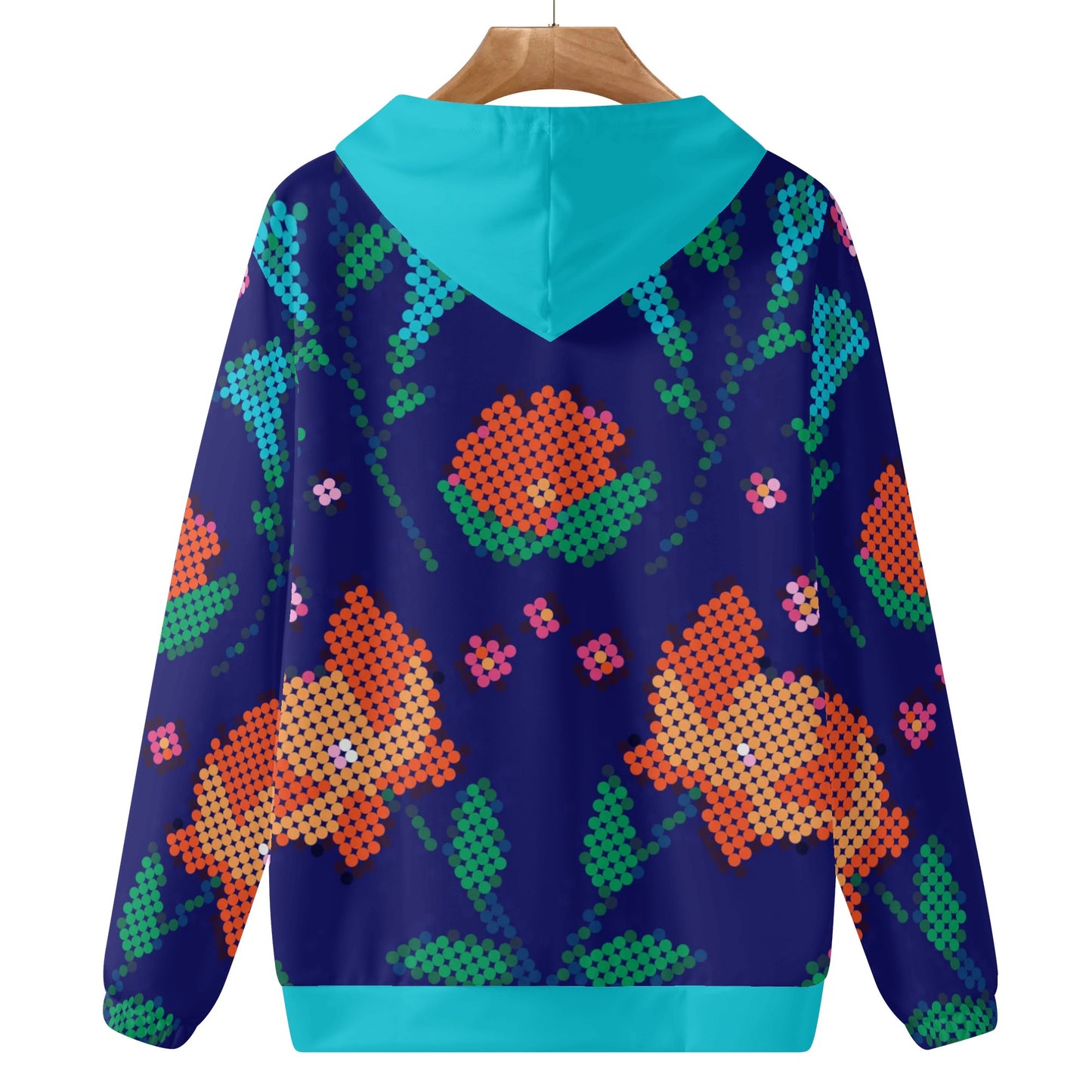 Women's Métis Digital Floral Pullover Hoodie