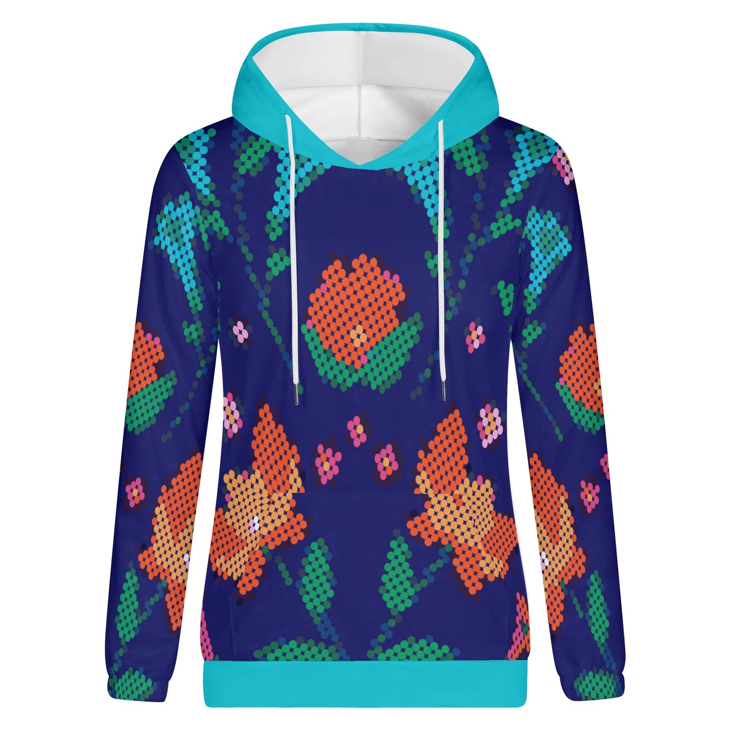 Women's Métis Digital Floral Pullover Hoodie