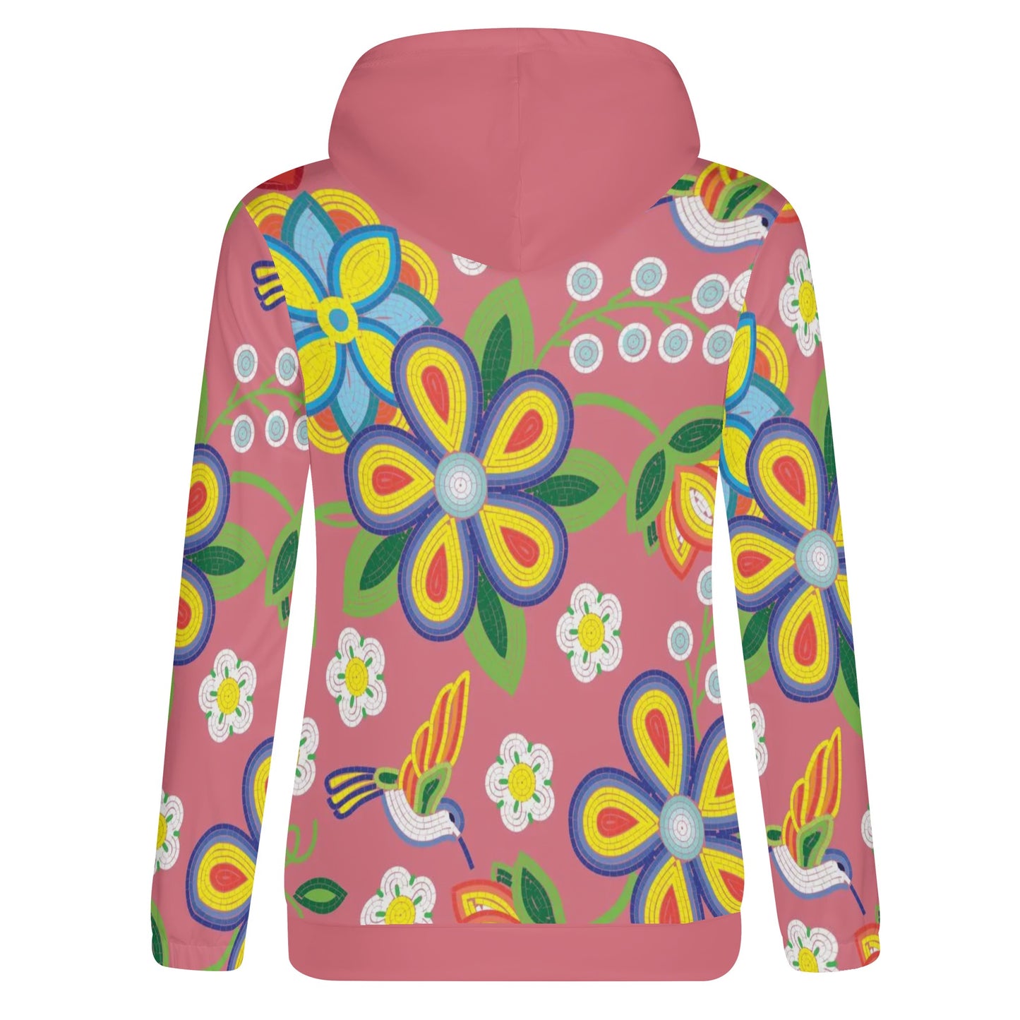 Women's Métis Floral Beaded Pullover Hoodie