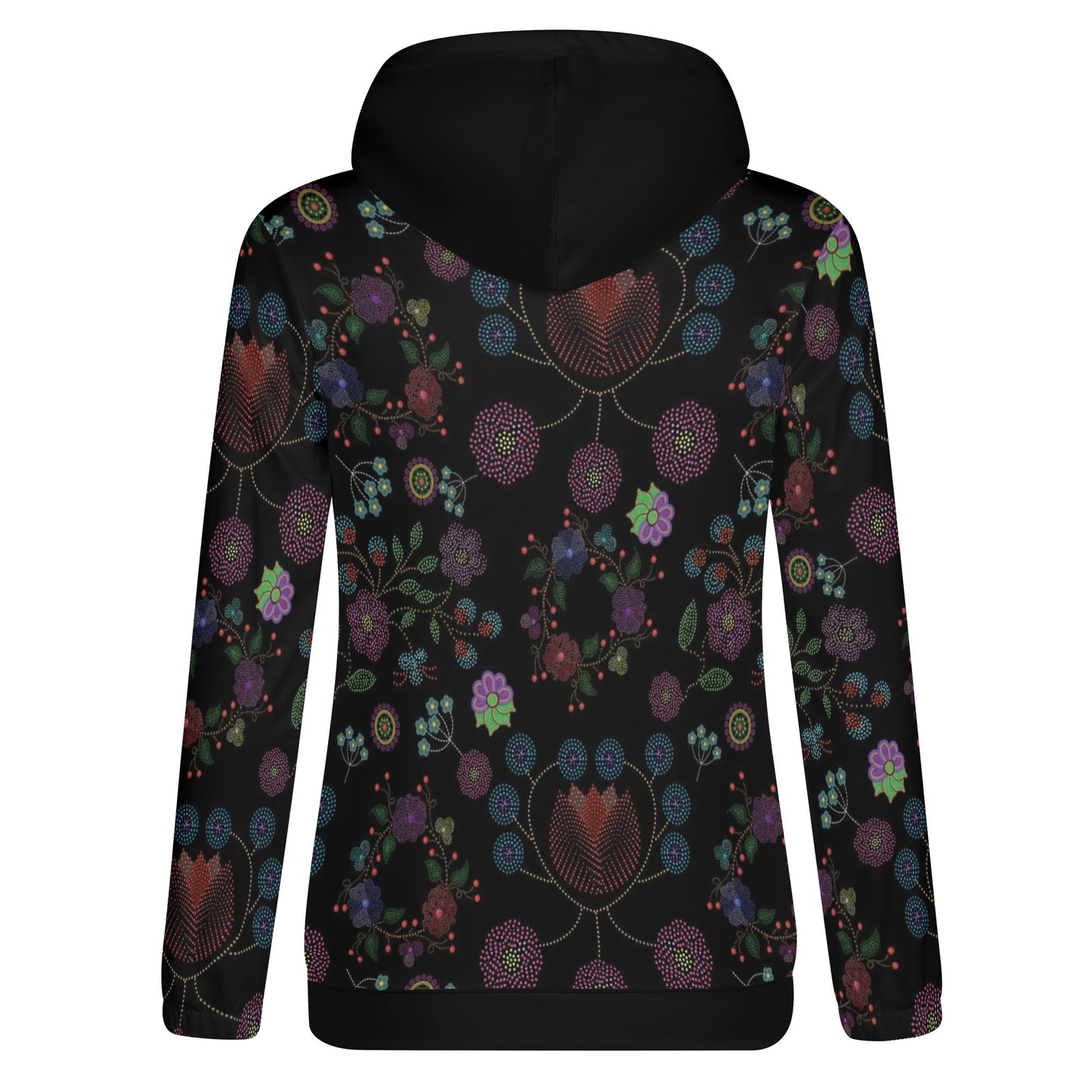 Women's Métis Floral Dotted Pullover Hoodie