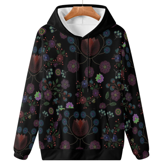 Women's Métis Floral Dotted Pullover Hoodie